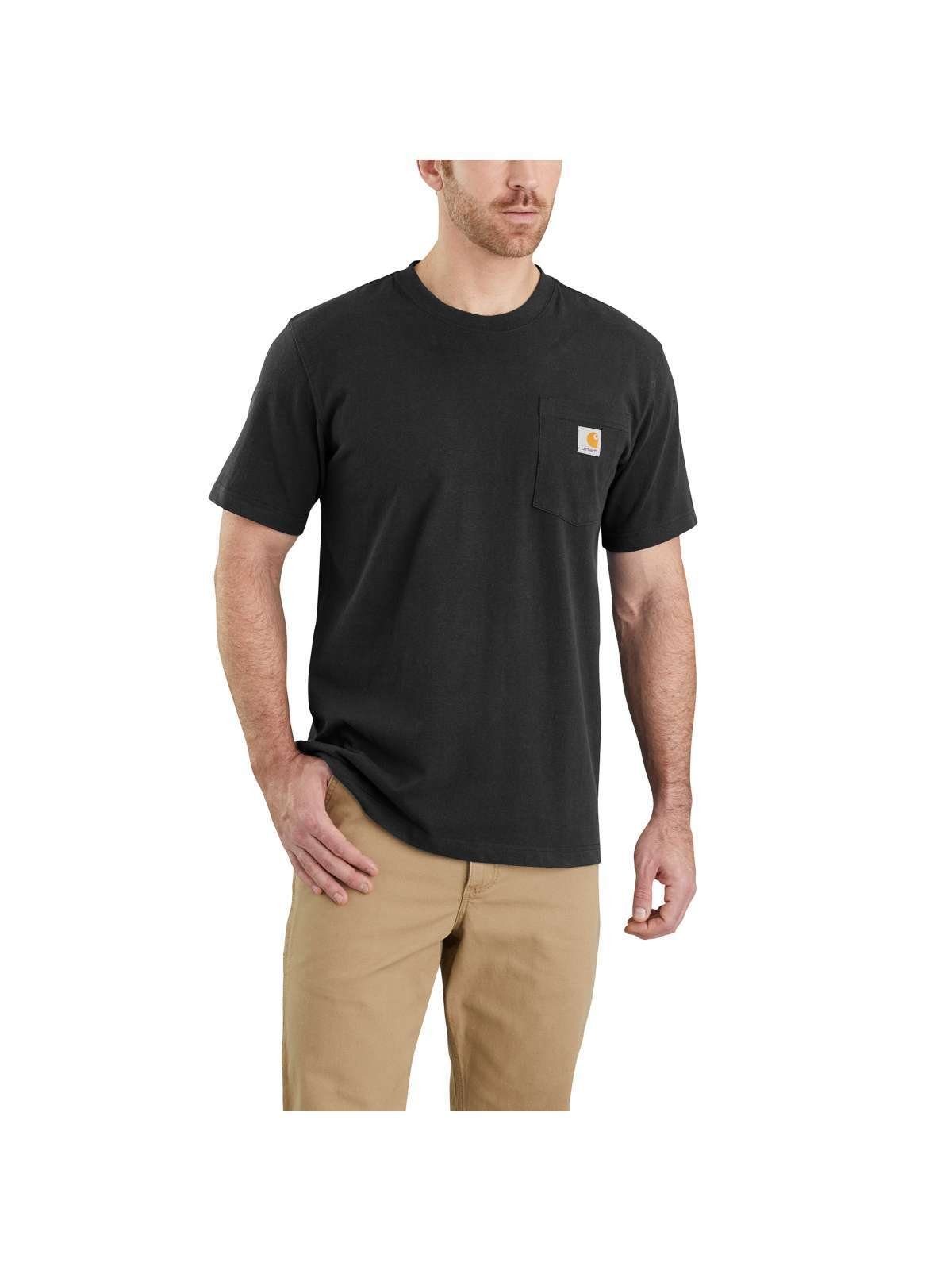 Carhartt T-Shirt Carhartt Logo Shirt schwarz