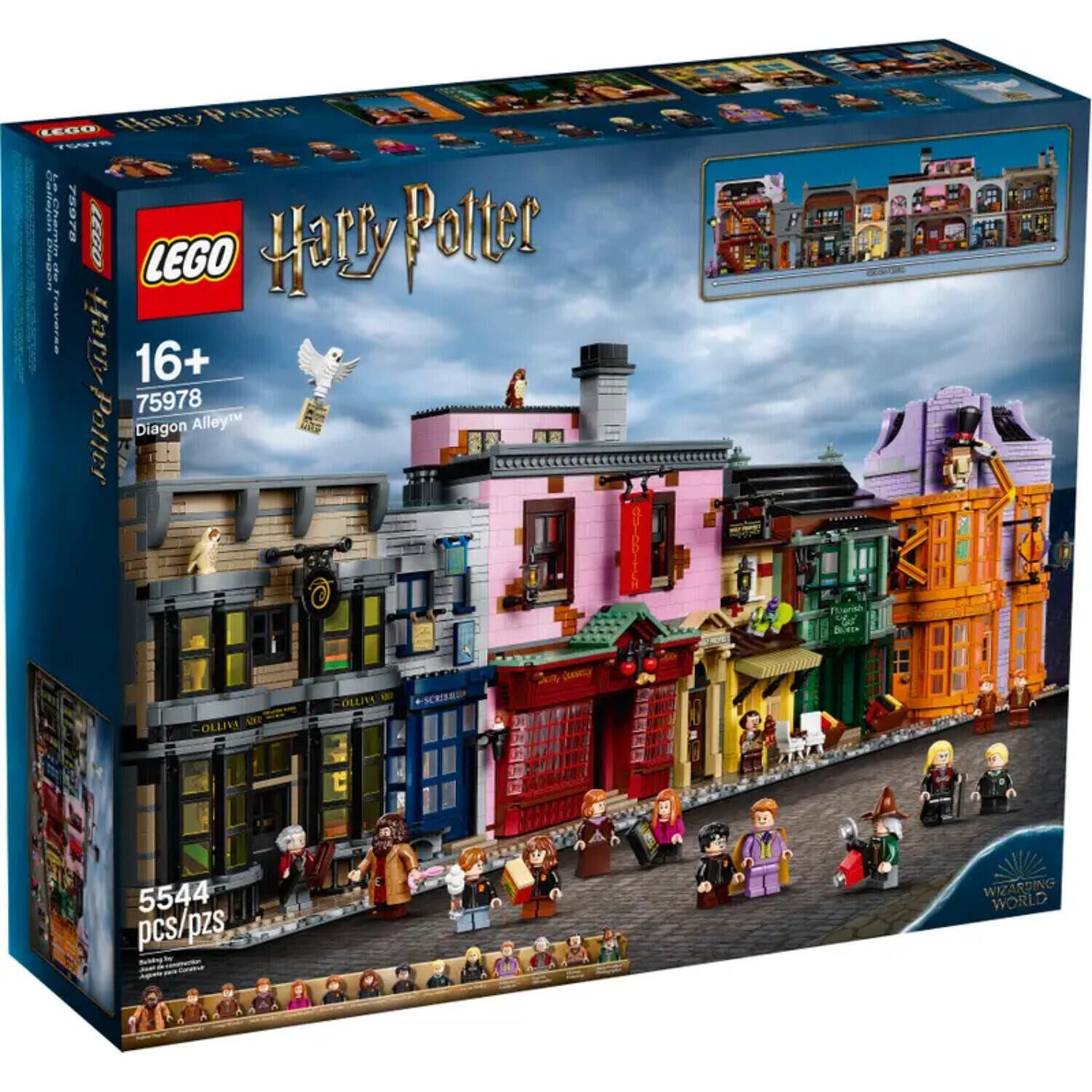 LEGO® 75978 Winkelgasse Konstruktions-Spielset