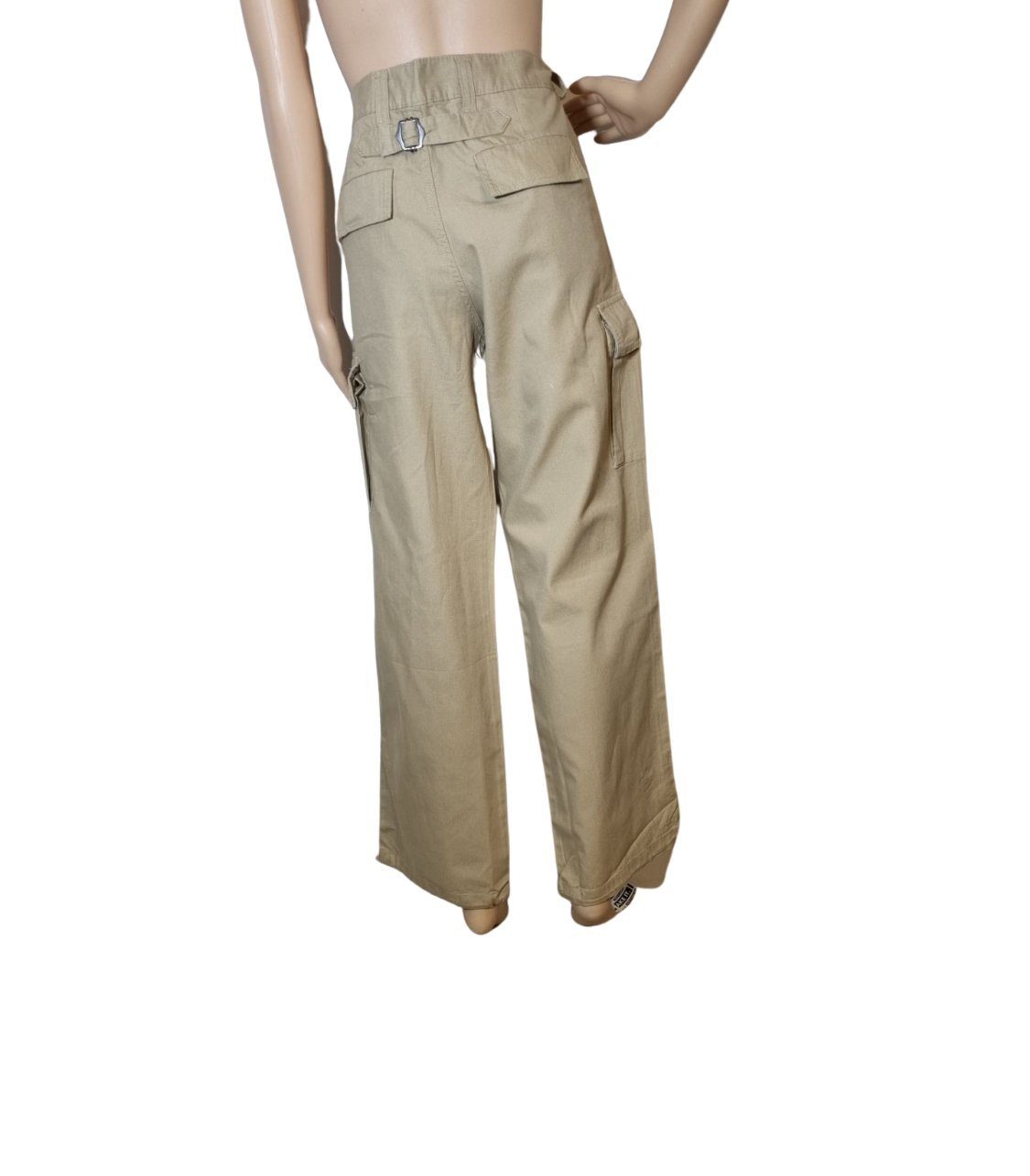 52655 beige Cargohose lang Bellezza