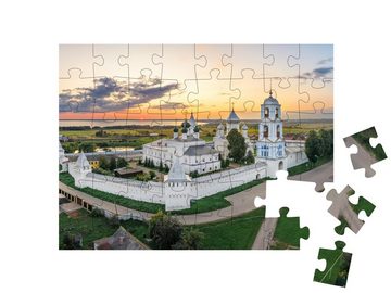 puzzleYOU Puzzle Nikitsky-Kloster von Pereslavl-Zalessky, Russland, 48 Puzzleteile, puzzleYOU-Kollektionen Russland