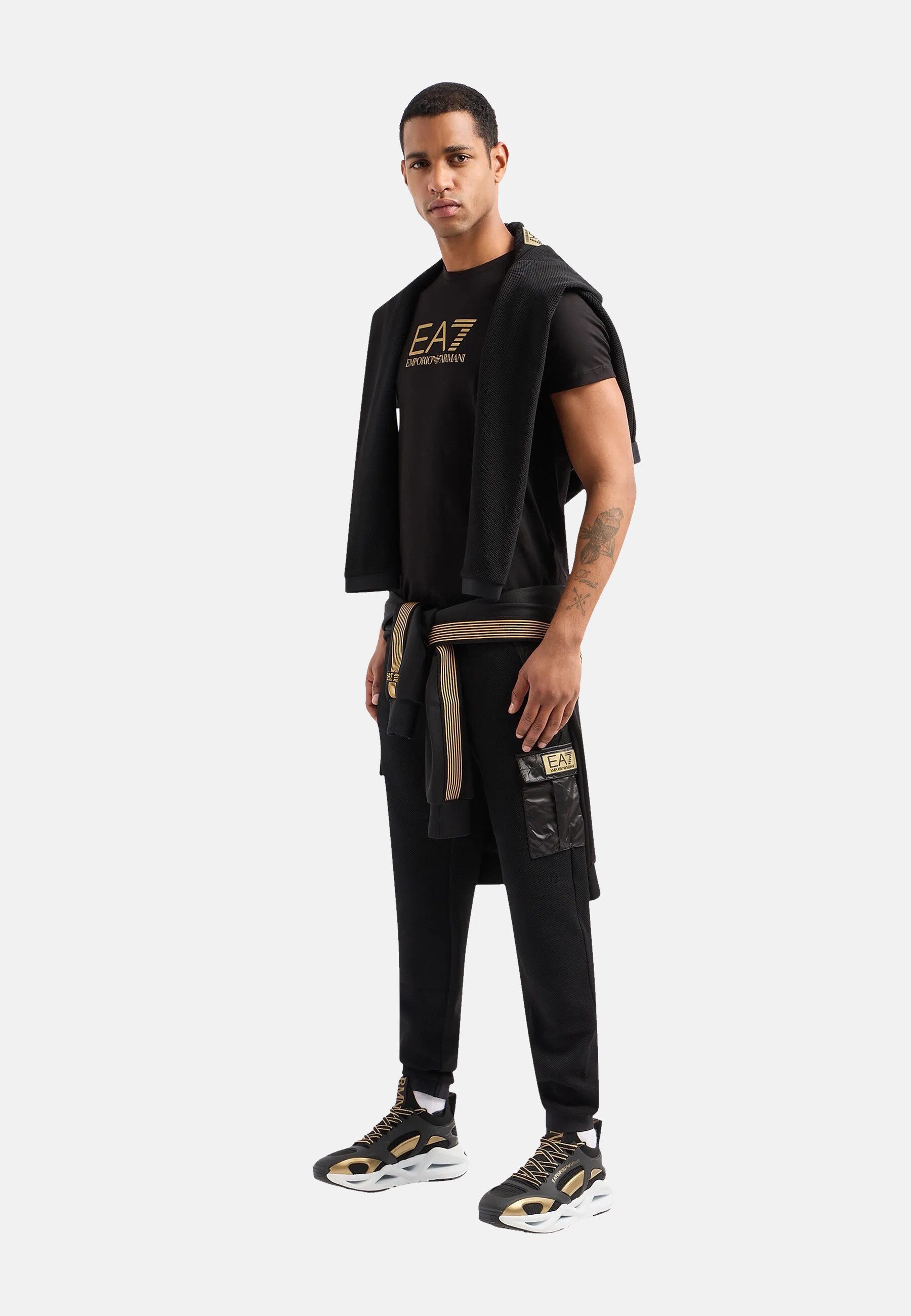 Emporio Armani Kapuzensweatjacke Jacke Gold Label Kapuzensweatjacke (1-tlg) günstig online kaufen