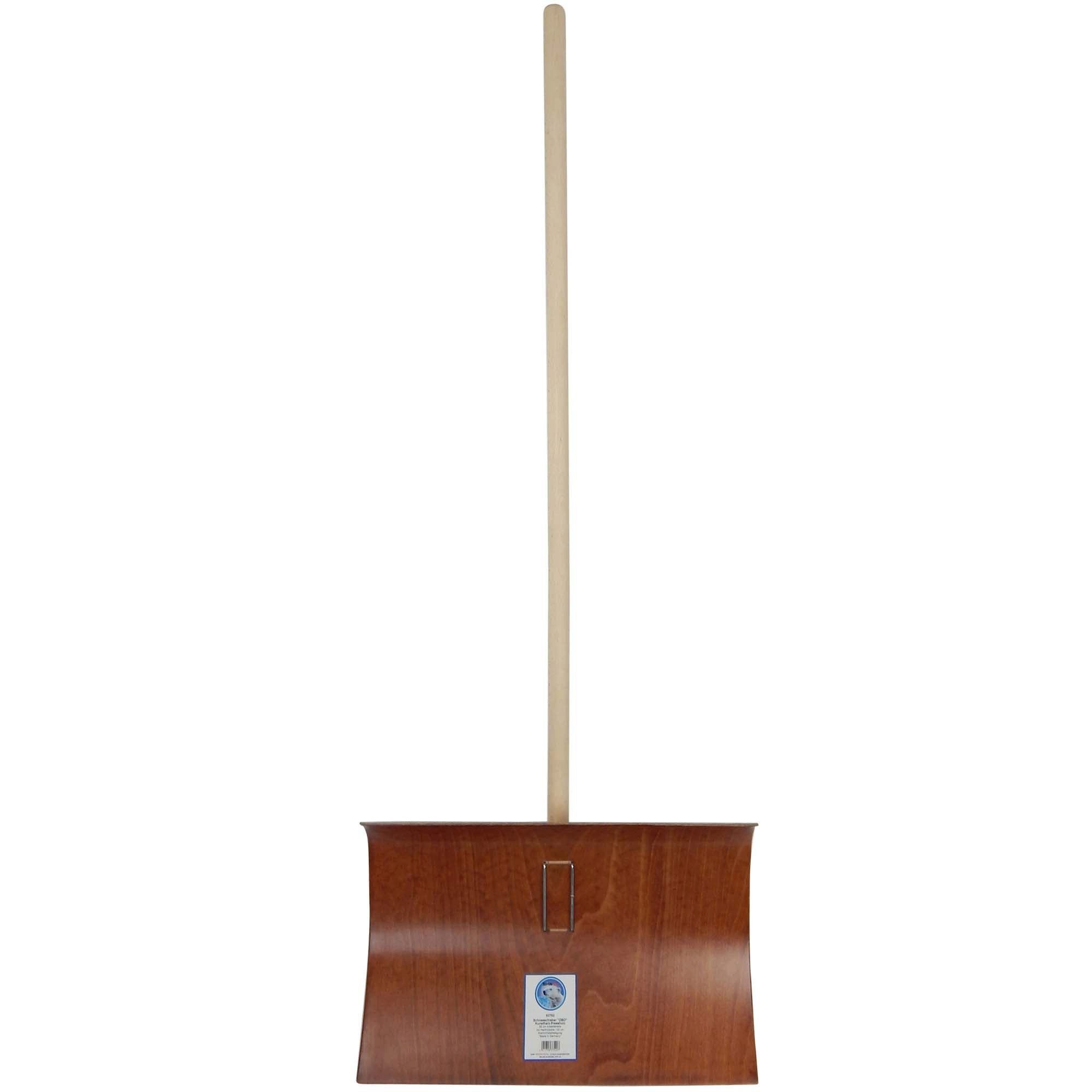 SHW Schneeschieber SHW Schneeschieber "OBO" 55 cm mit Stiel und Klemmfixbefestigung