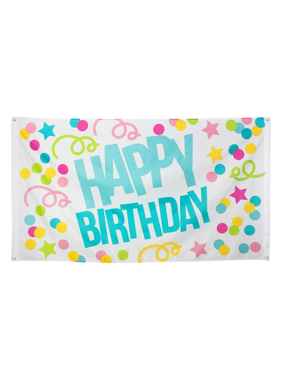 Boland Dekoobjekt Partybanner Happy Birthday