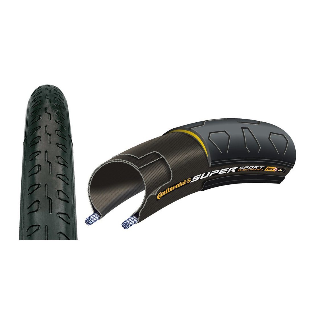 Fahrradreifen Fixie-Reifen, faltbar, 23-622 (28", 700x23C)
