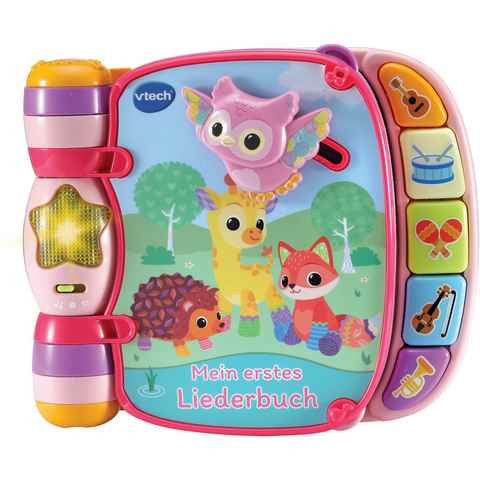 Vtech® Buch VTechBaby, Mein erstes Liederbuch, rosa, mit Licht und Sound