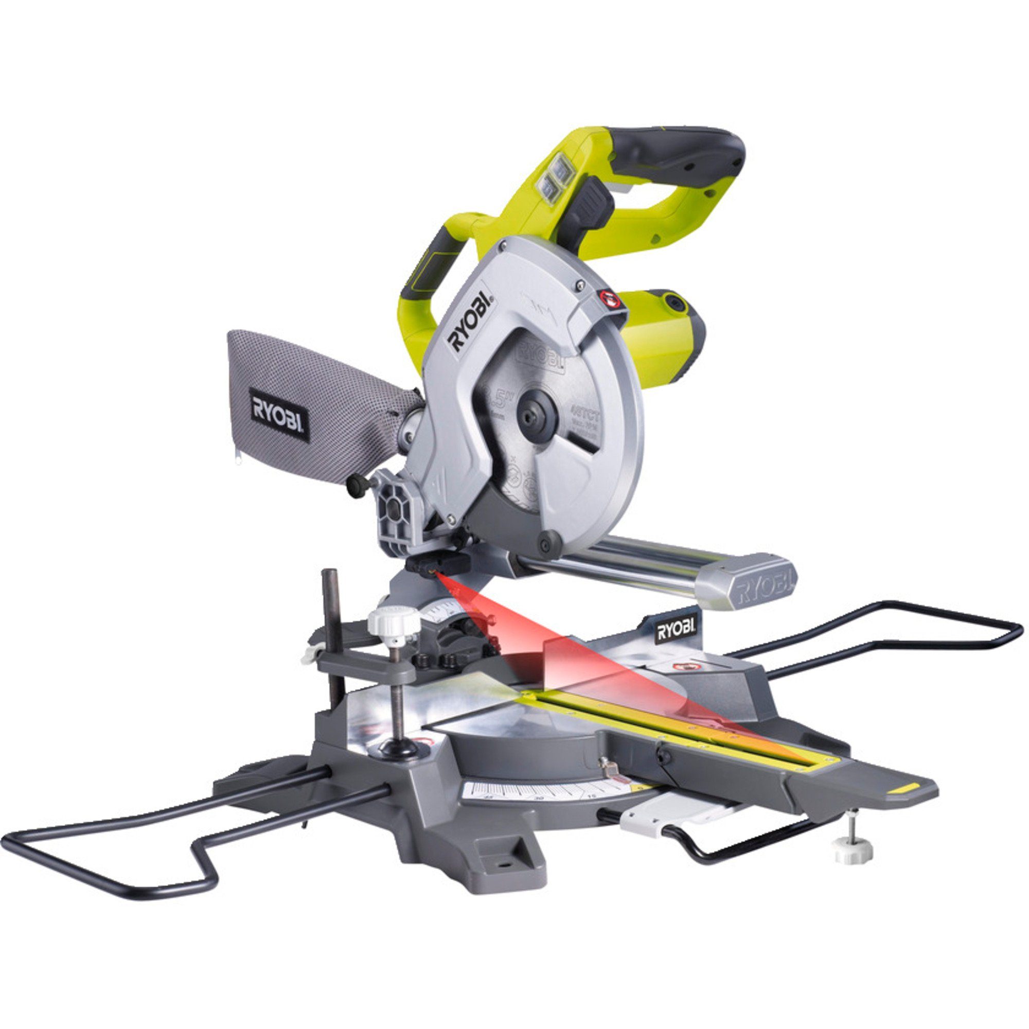 Ryobi Gehrungssäge Ryobi Kapp-und Gehrungssäge EMS216L, (1.500 Watt)