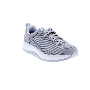 Joya Maui Light Grey Women Sneaker, Textile / Leder, Wave-Sohle, Extra wei Schnürschuh