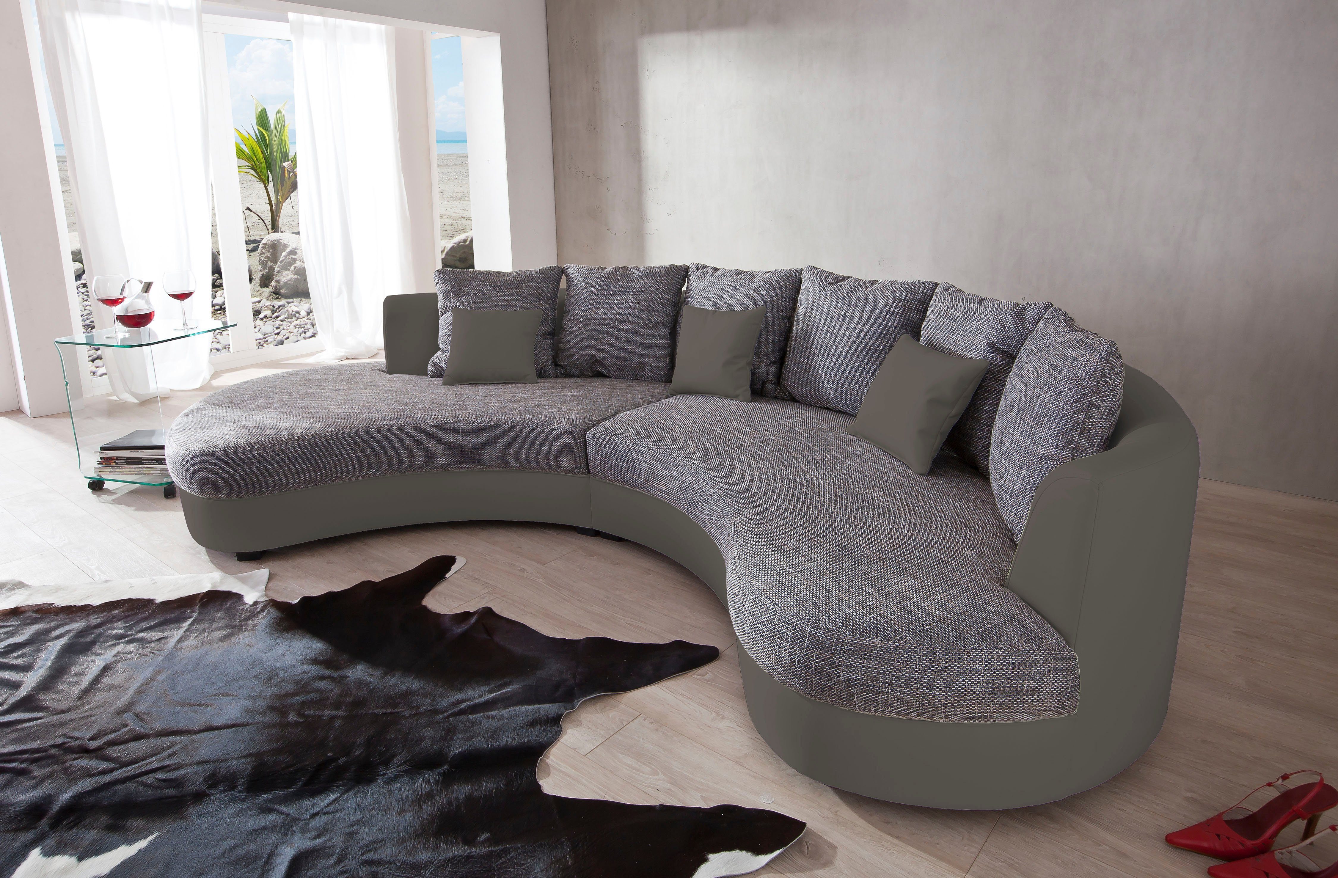 INOSIGN Ecksofa "Limoncello organische Formensprache, OTTOs Choice, L-Form" günstig online kaufen