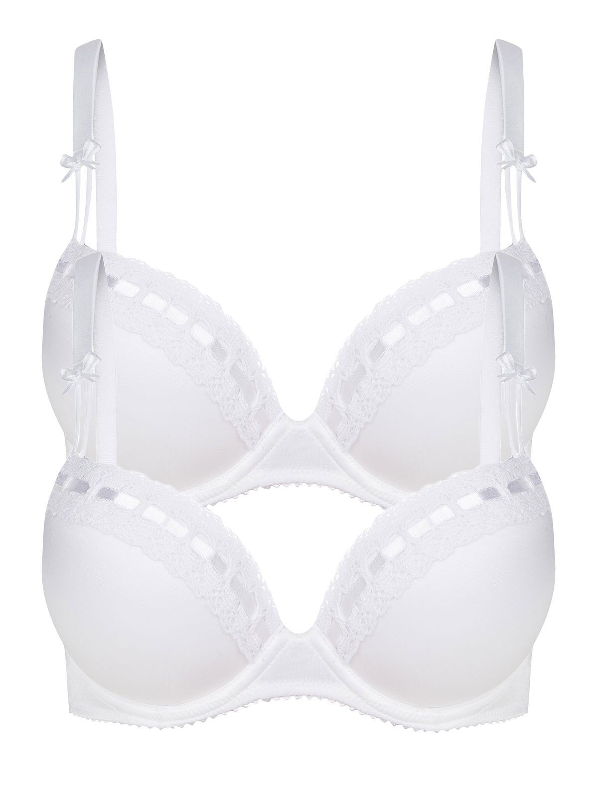 Susa Set: Dirndl-BH 2er Pack Push Up Dirndl BH Wiesn Zauber (Spar-Set, 2-tlg)