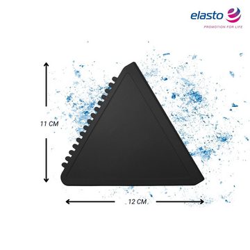 elasto Eiskratzer Eiskratzer 'Dreieck' - Ergonomischer Kratzer für vereiste Scheiben