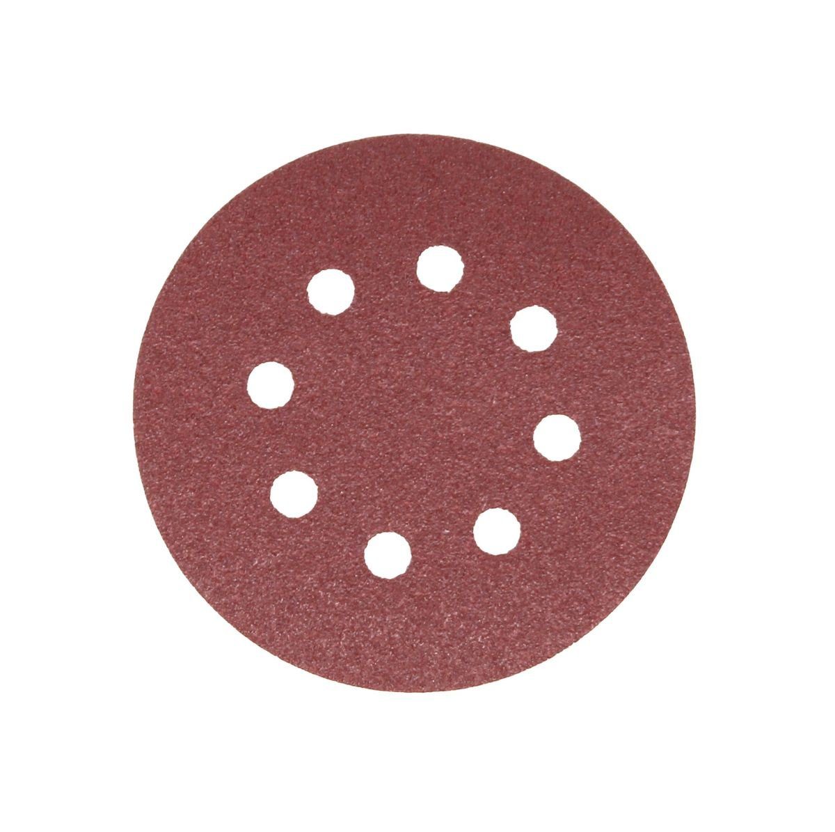 Makita Schleifscheibe Schleifpapier Klett 125mm K80 50 Stk. (P-43642) für DBO BO DCW DWE