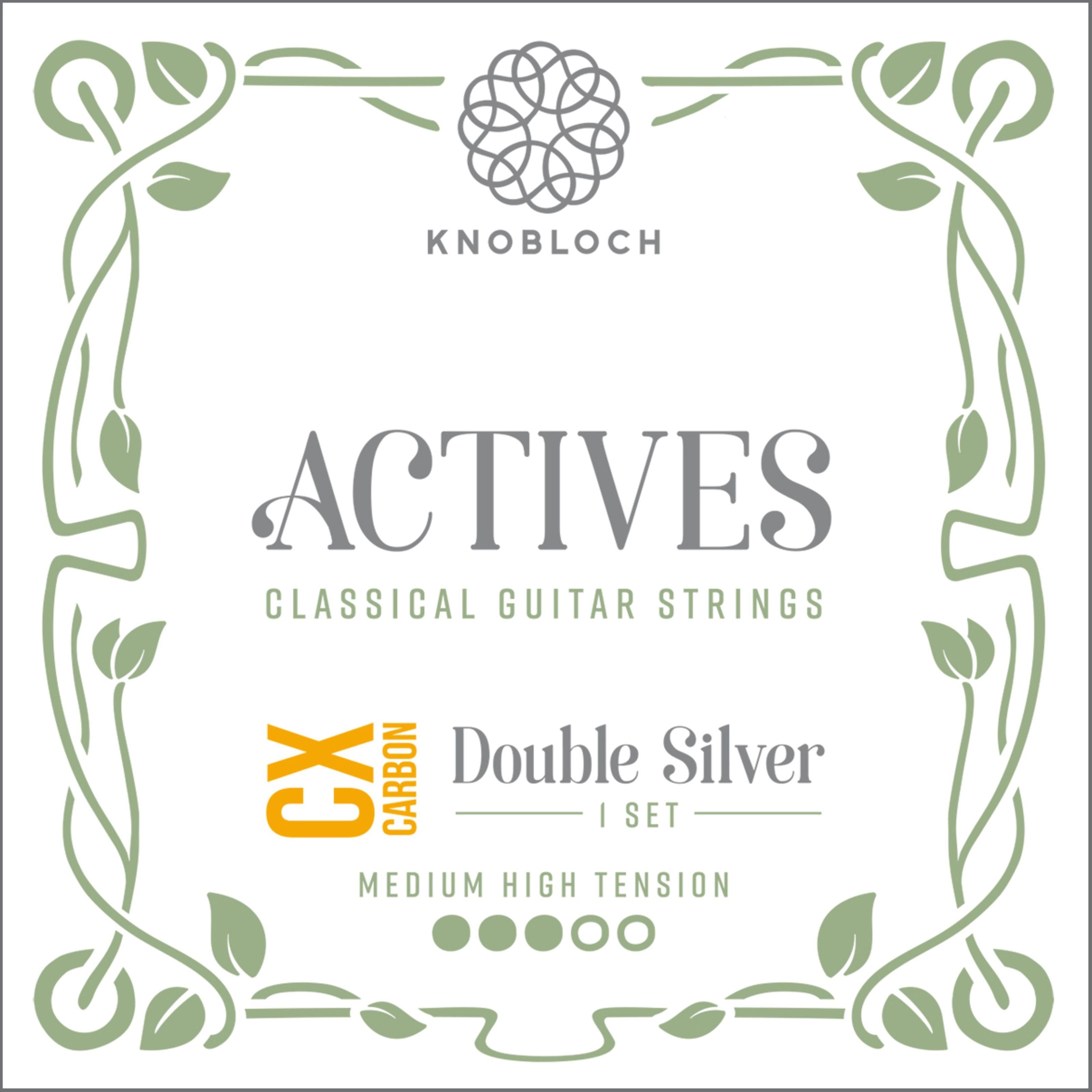Knobloch Strings Saiten, 400 ADC Double Silver CX Carbon