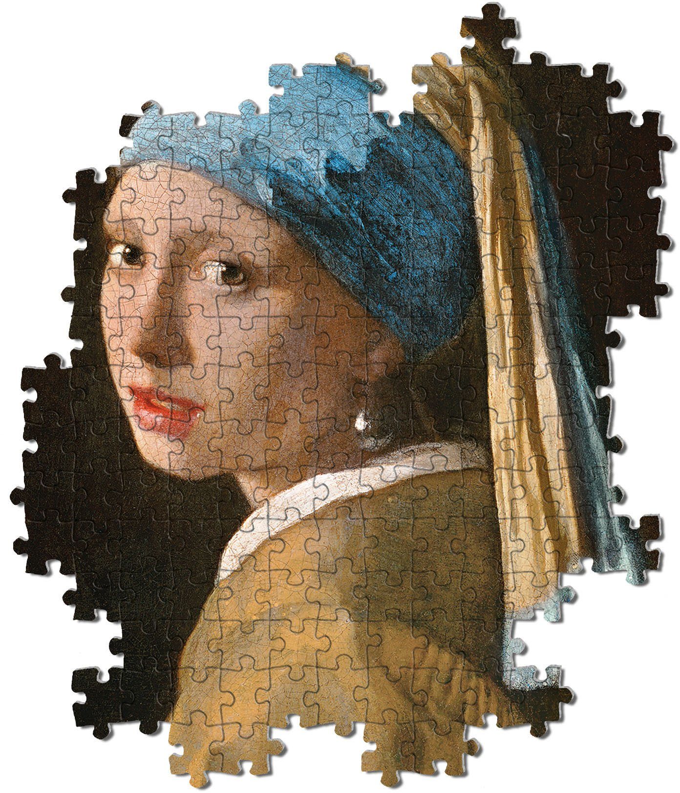 mit Puzzle - Perlenohrring, schützt - weltweit Wald - Vermeer Clementoni® Mädchen FSC® Puzzleteile, Europe, Collection, Made dem in 1000 Museum Das