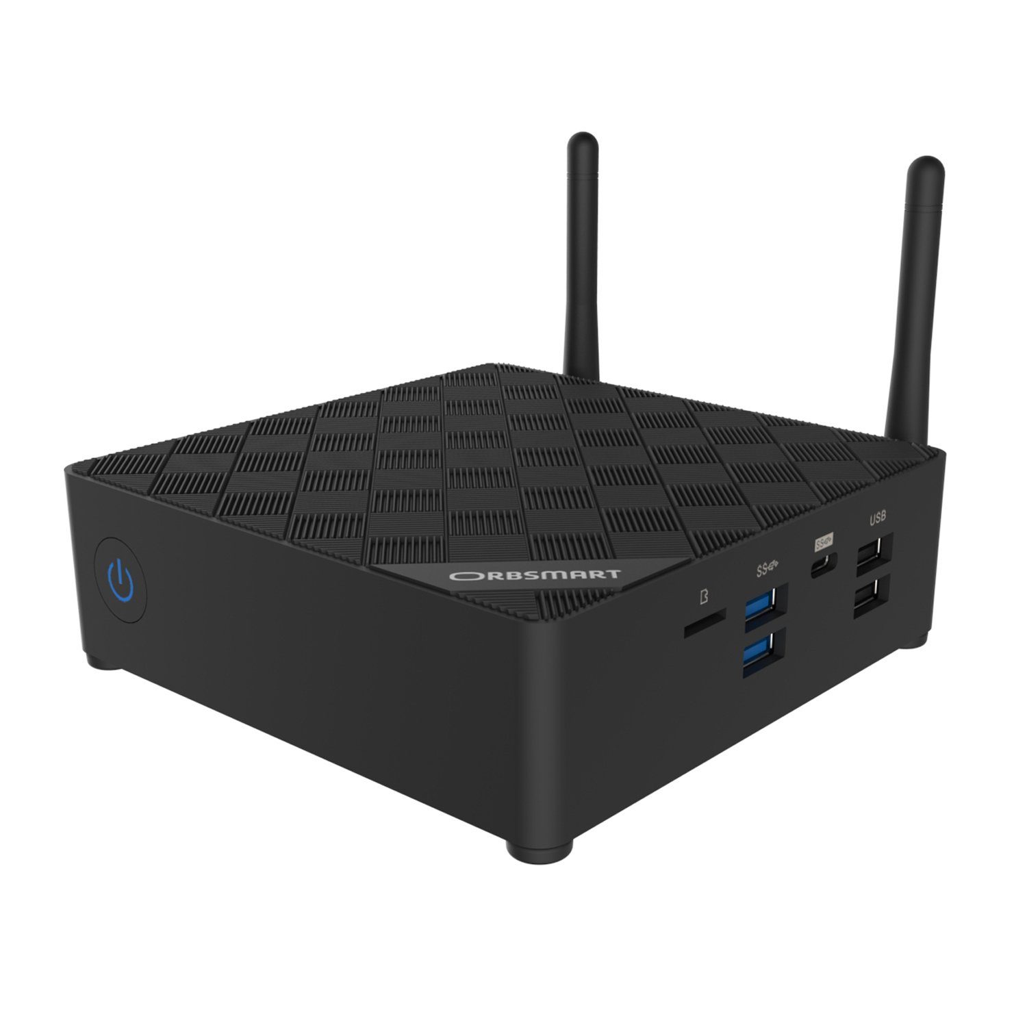 Orbsmart AW-14 Mini-PC (Intel N5105, 16GB GB RAM, 256 GB SSD, Windows 11 Pro 4K Компьютеры и фото Desktop-PC, WIFI 6, lüfterlos, stromsparend)