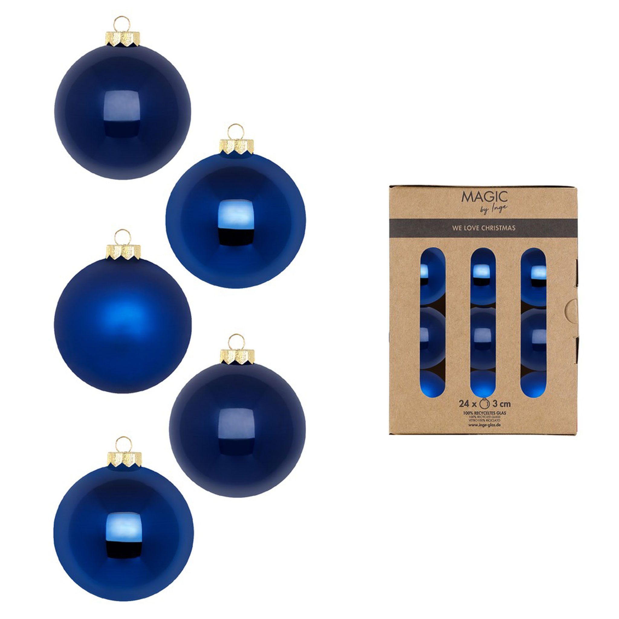 MAGIC by Inge Weihnachtsbaumkugel, Weihnachtskugeln Glas günstig online kaufen