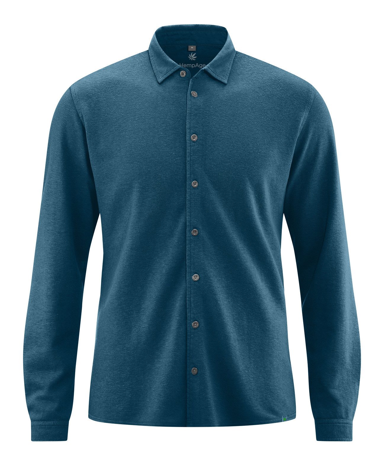 HempAge Langarmhemd DH063 Slubjersey Hemd