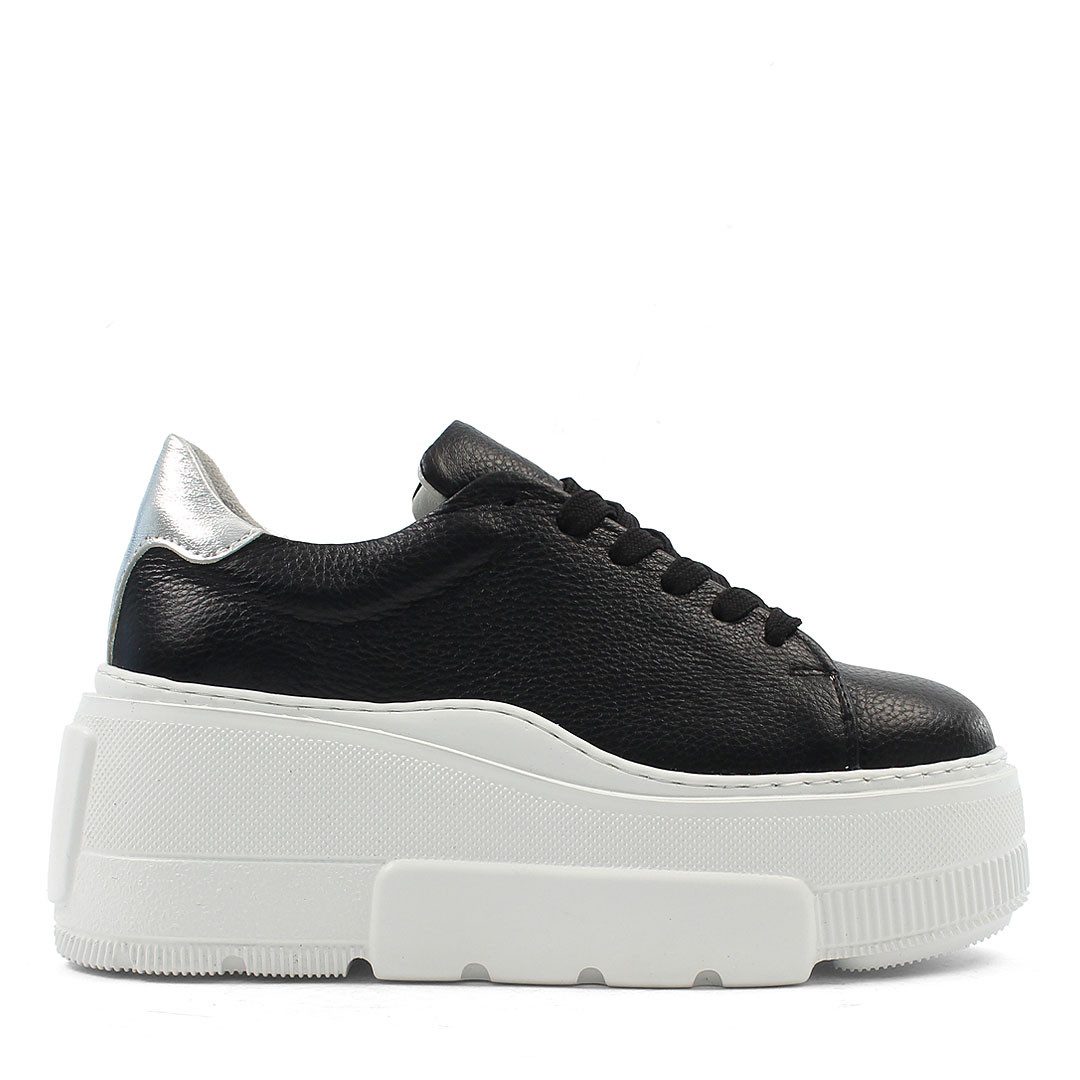 Celal Gültekin Trendige Damen-Plateau-Sneaker aus Leder günstig online kaufen