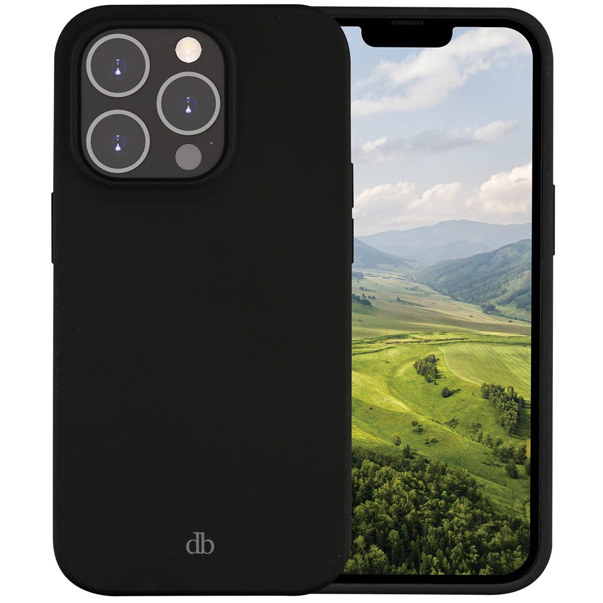 dbramante1928 Backcover dbramante1928 Greenland Backcover für das Apple iPhone 14 Pro - Schwar