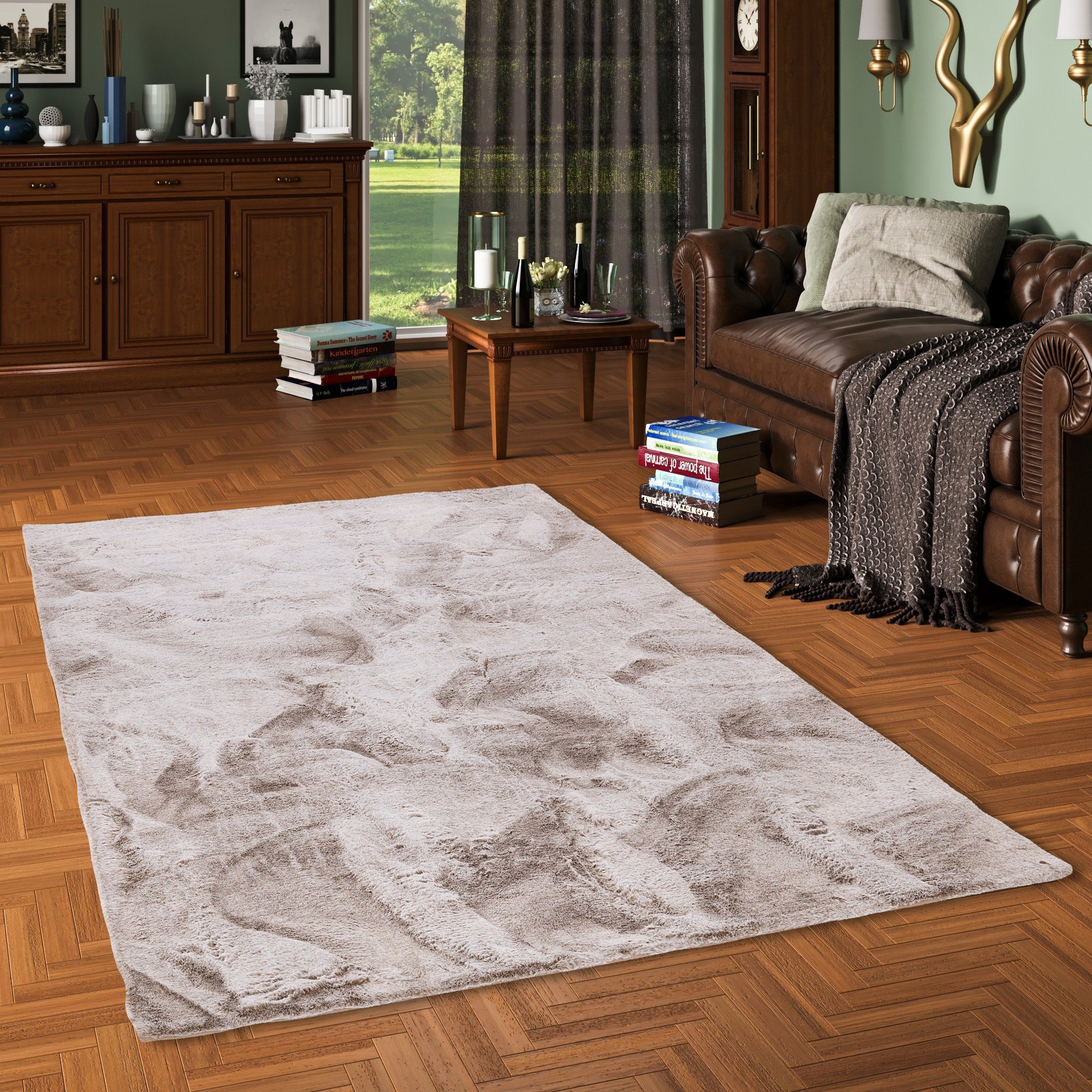 Pergamon Fellteppich Fellteppich Luxus Super Soft günstig online kaufen