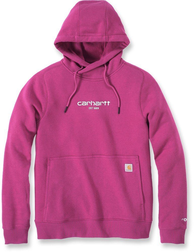 Kapuzenpullover agate magenta Carhartt