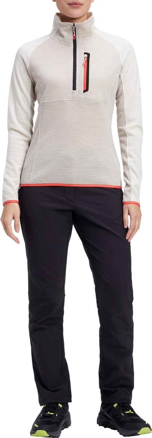 McKINLEY Fleecejacke Da.-Jacke Sekani II HZ W MÉLANG/WHITE