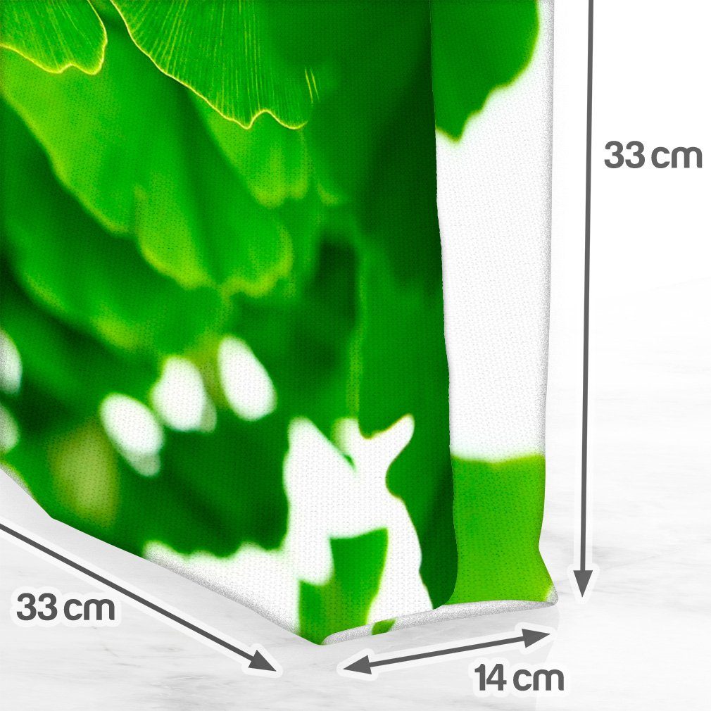 (1-tlg), gingko baum Ginkgo blatt Henkeltasche hinterg Baum Biloba Garten natur VOID grün ärztin