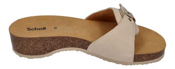 Scholl PESCURA HEEL CORK Keilpantolette Off-White