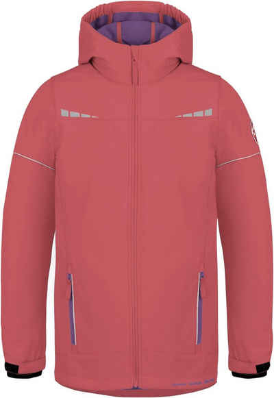 normani Regenjacke Kinder Softshelljacke Galway Winterjacke Regenjacke mit Fleecefutter für Junge und Mädchen wasserdichte Kinderjacke mit Reflektoren