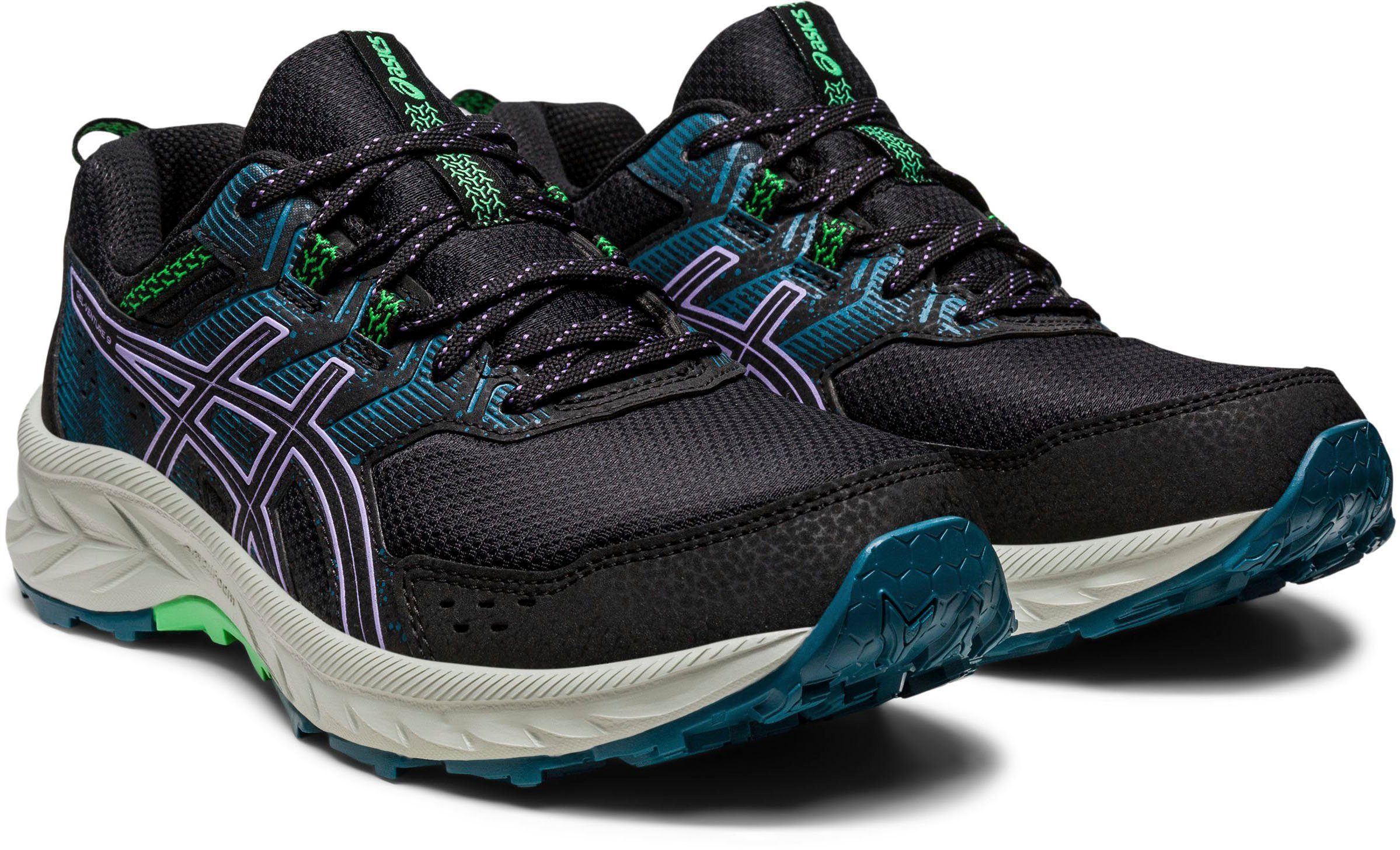 Asics GEL-VENTURE 9 Laufschuh schwarz-blau