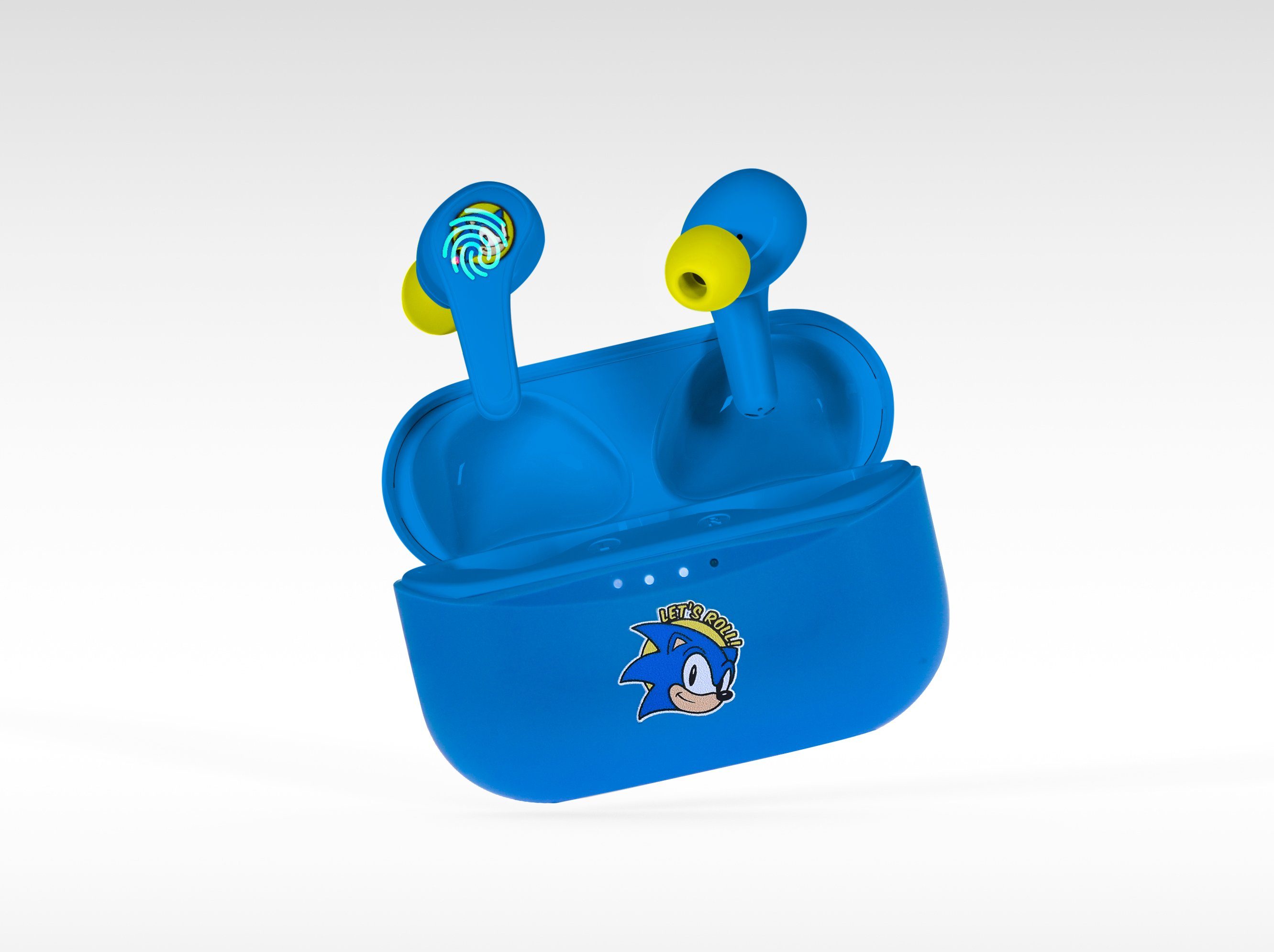 Ladebox OTL (Bluetooth, Hedgehog the mit Sonic Bluetooth-Kopfhörer True Kinderkopfhörer Bluetooth 5.0 Wireless)