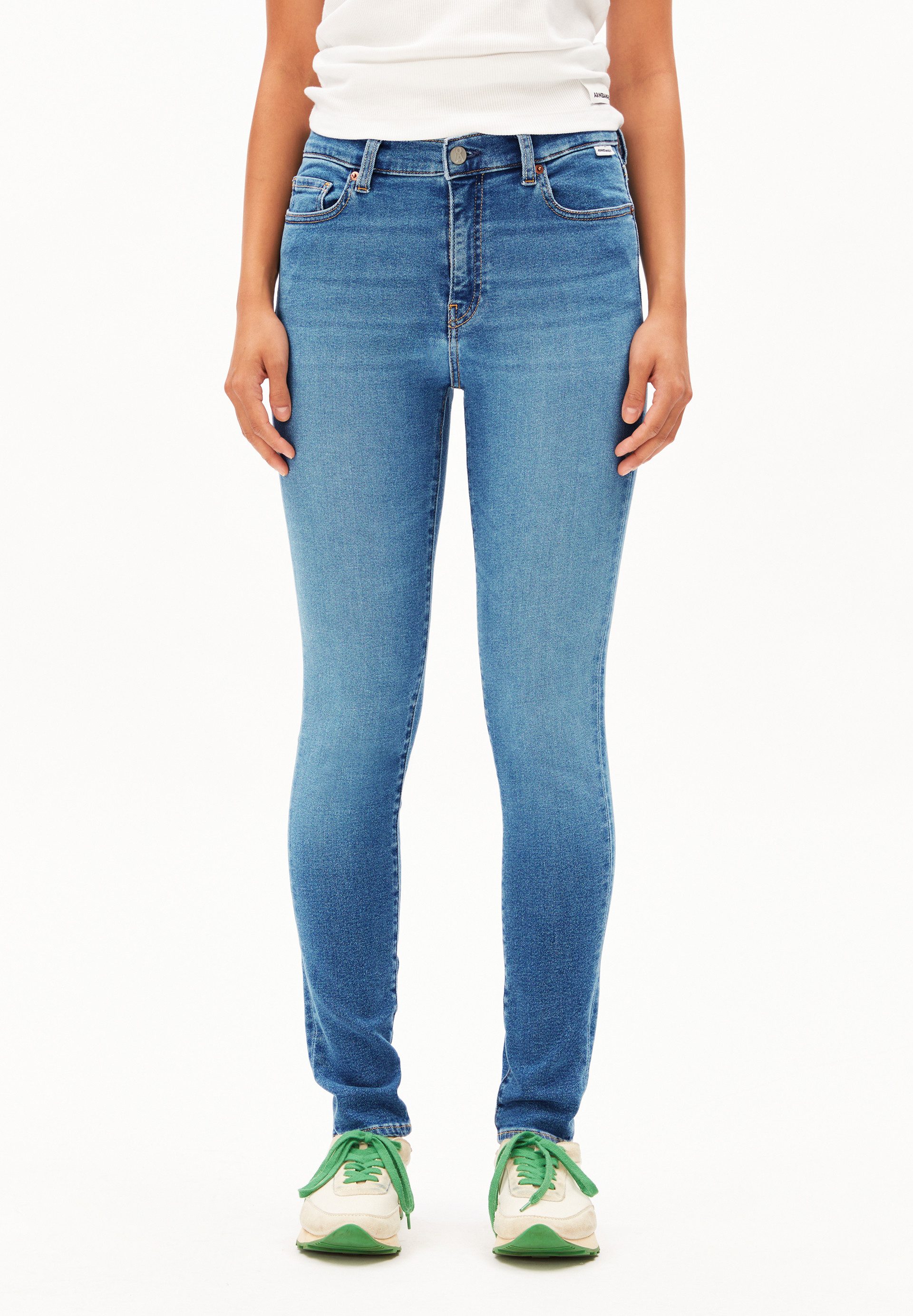 Armedangels Skinny-fit-Jeans TILLAA (X-Stretch) Mid waist
