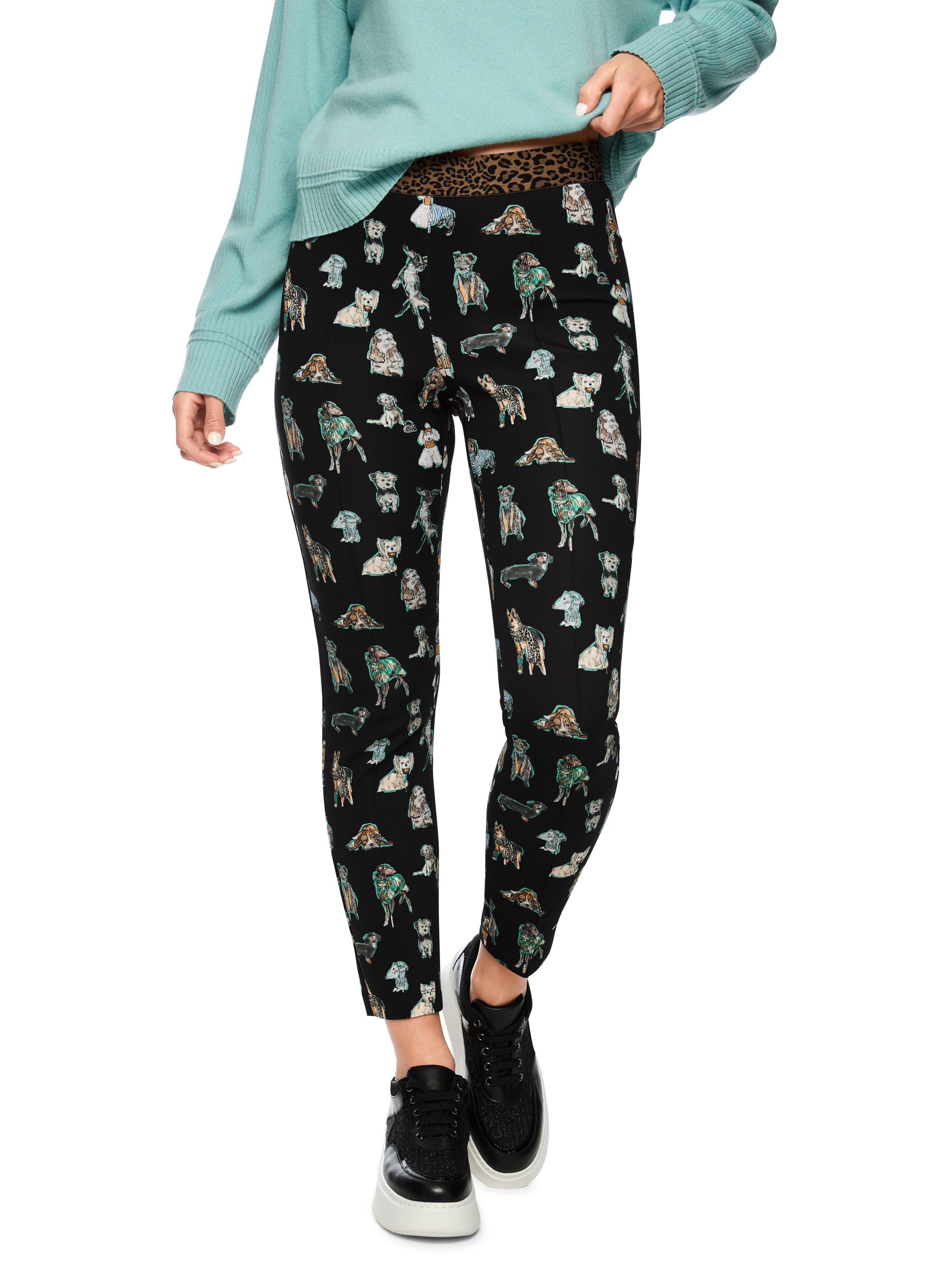 Marc Cain 7/8-Hose Doggy Dogs Premium Damenmode elastischer Bund, Slim fit günstig online kaufen