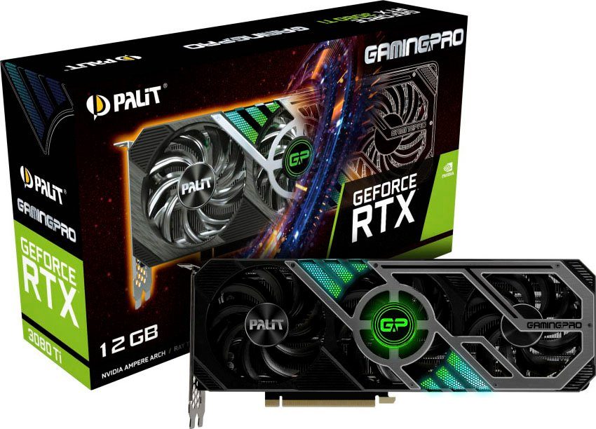Palit GeForce RTX™ 3080 Ti GamingPro Grafikkarte (12 GB, GDDR6X)