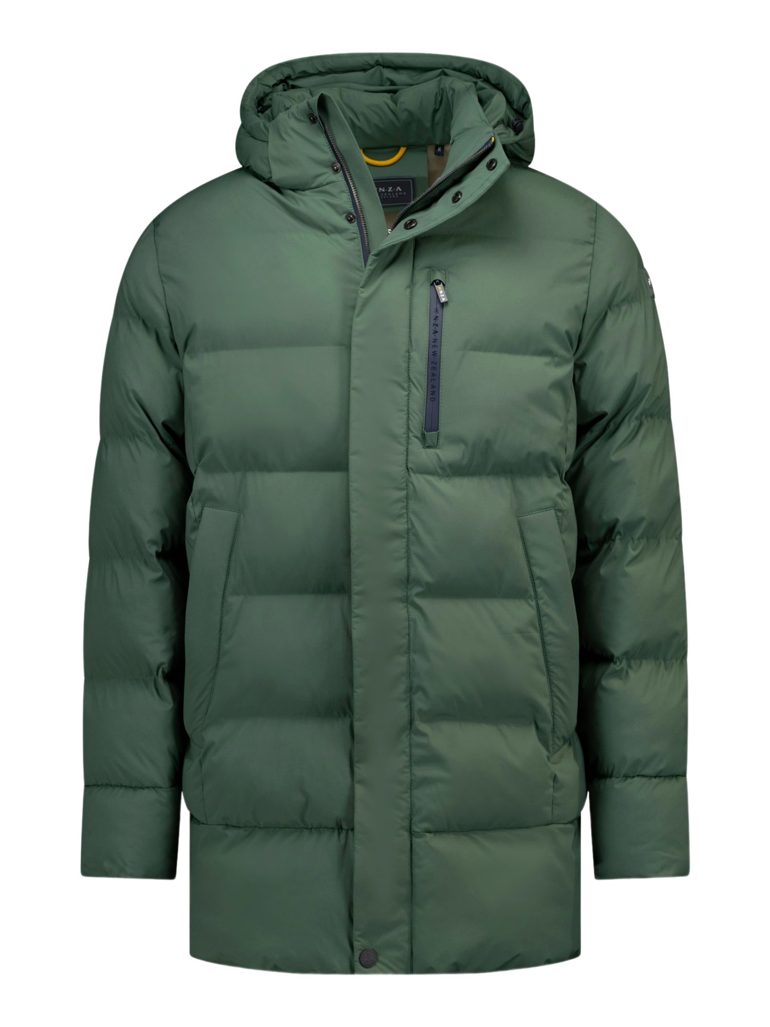 New Zealand Auckland Outdoorjacke NZA263 H grün,Outdoor,Polyamid,Unifarben,Kapuze,Langarm,Relaxed Fit