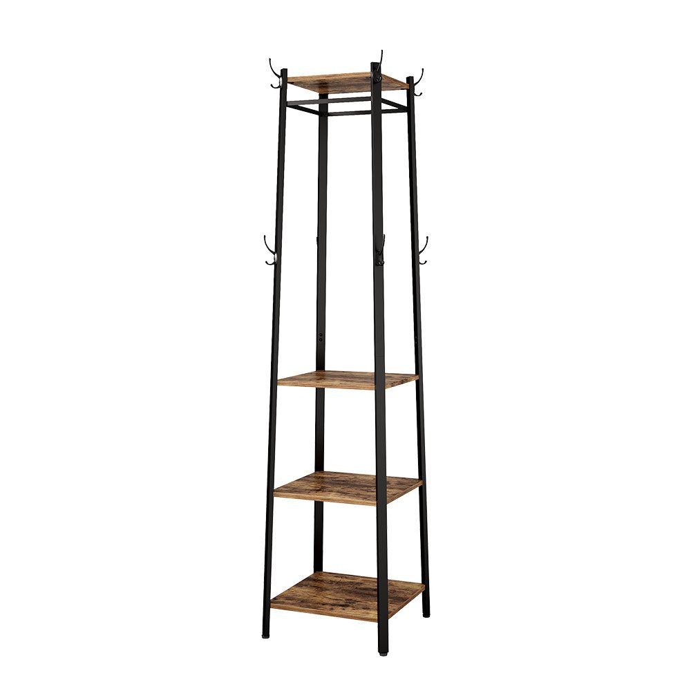 Garderobenschrank Fyrk, Eiche rustikal, 43 x 180 cm