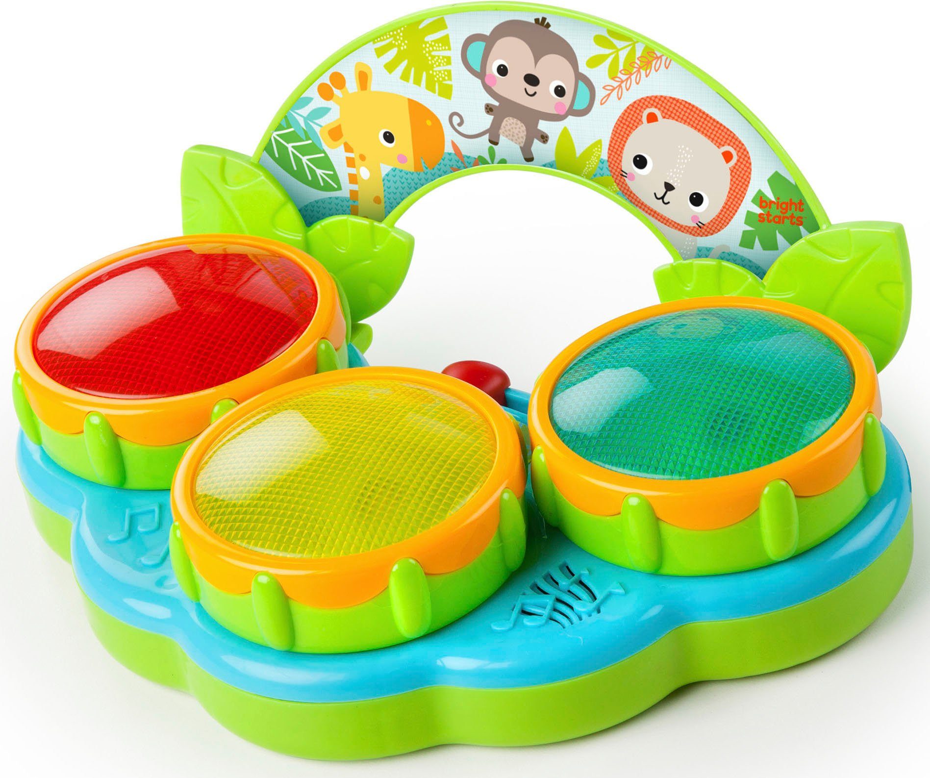 Bright Starts Spielzeug-Musikinstrument Safari Beats, mit Licht und Sound