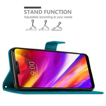 Cadorabo Handyhülle LG G7 ThinQ / FIT / ONE LG G7 ThinQ / FIT / ONE, Klappbare Handy Schutzhülle - Hülle - mit Standfunktion und Kartenfach