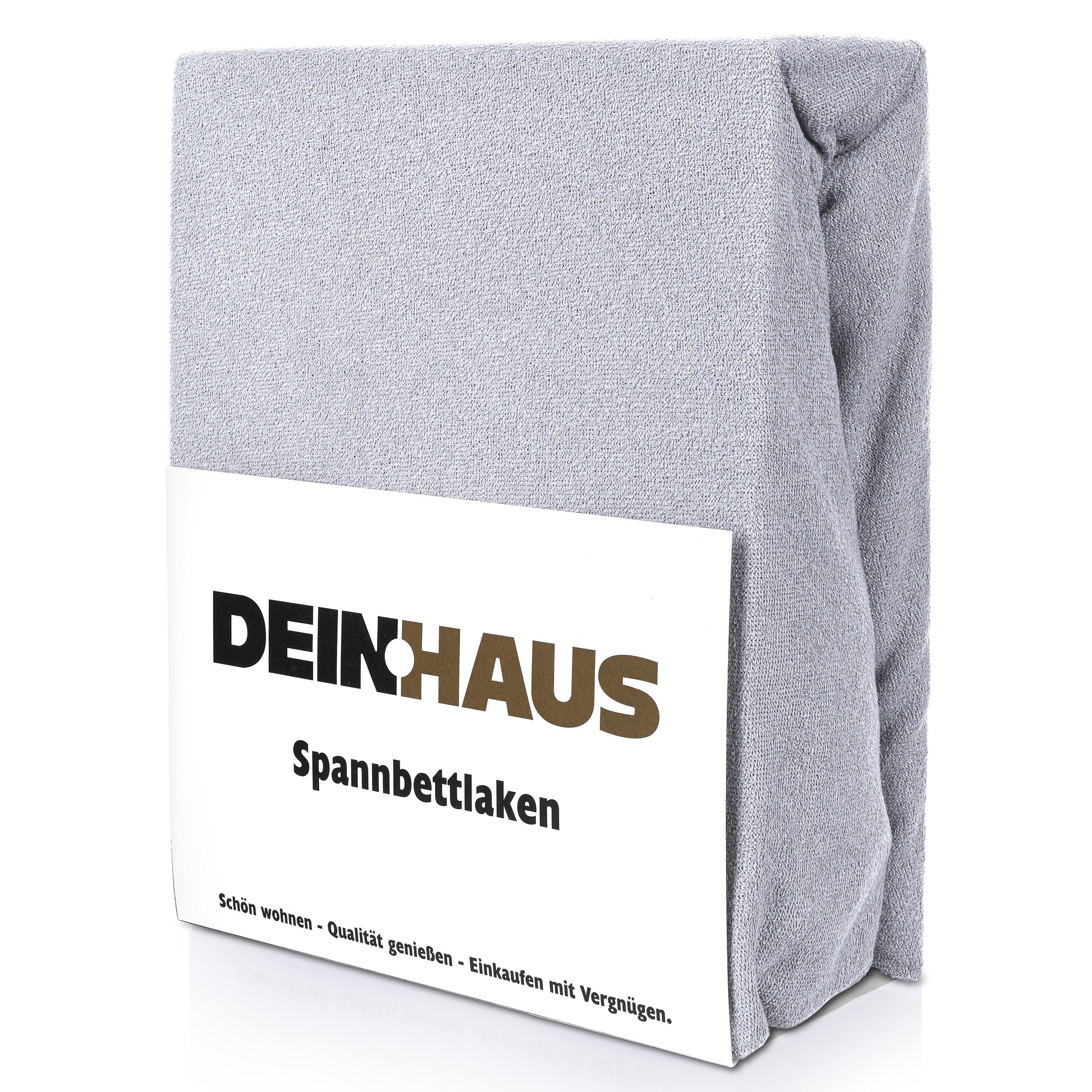DH DEIN . HAUS Spannbettlaken Frottee günstig online kaufen