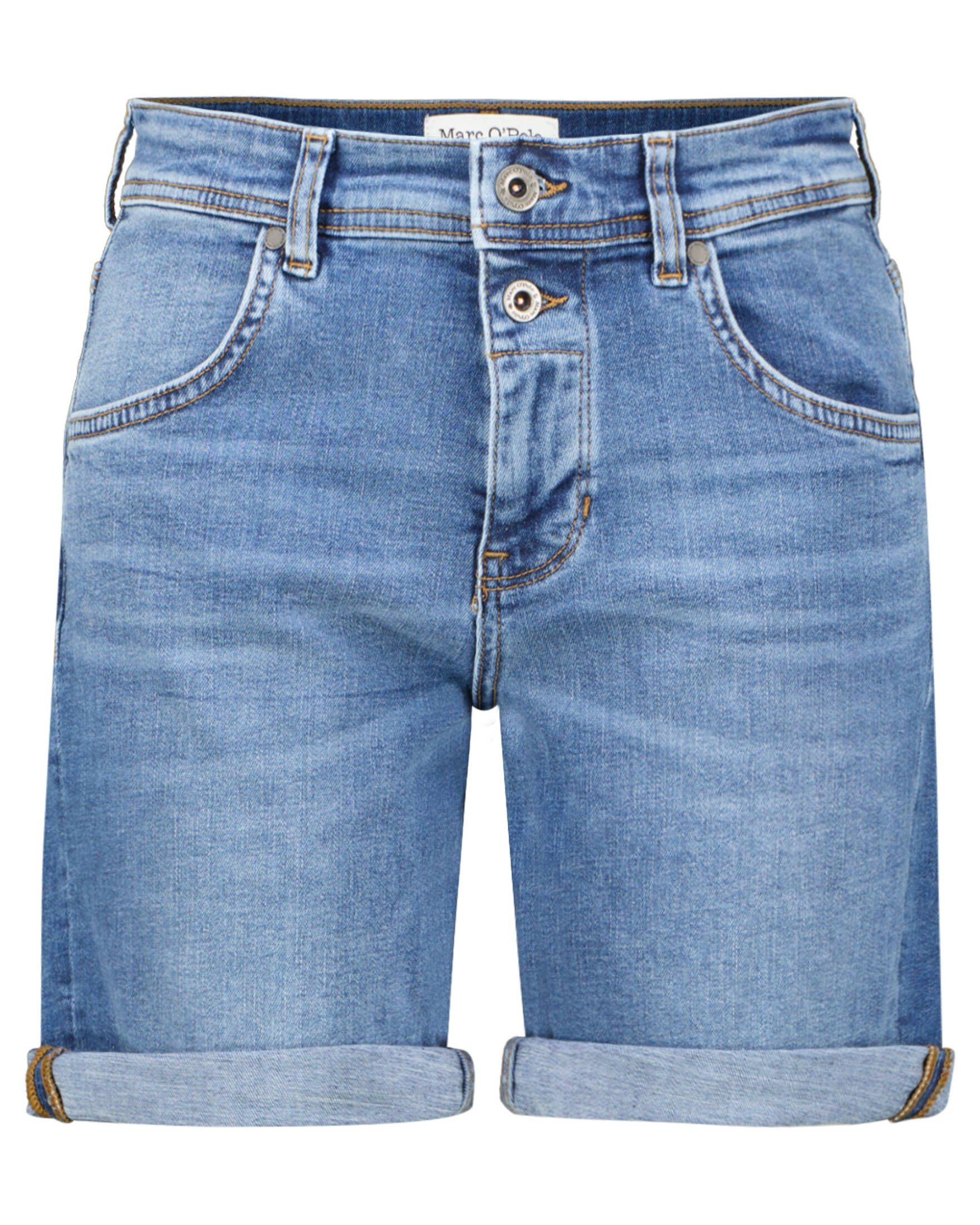 Marc O'Polo Shorts Damen Jeansshorts Regular Fit (1-tlg) darkblue (83) | Shorts