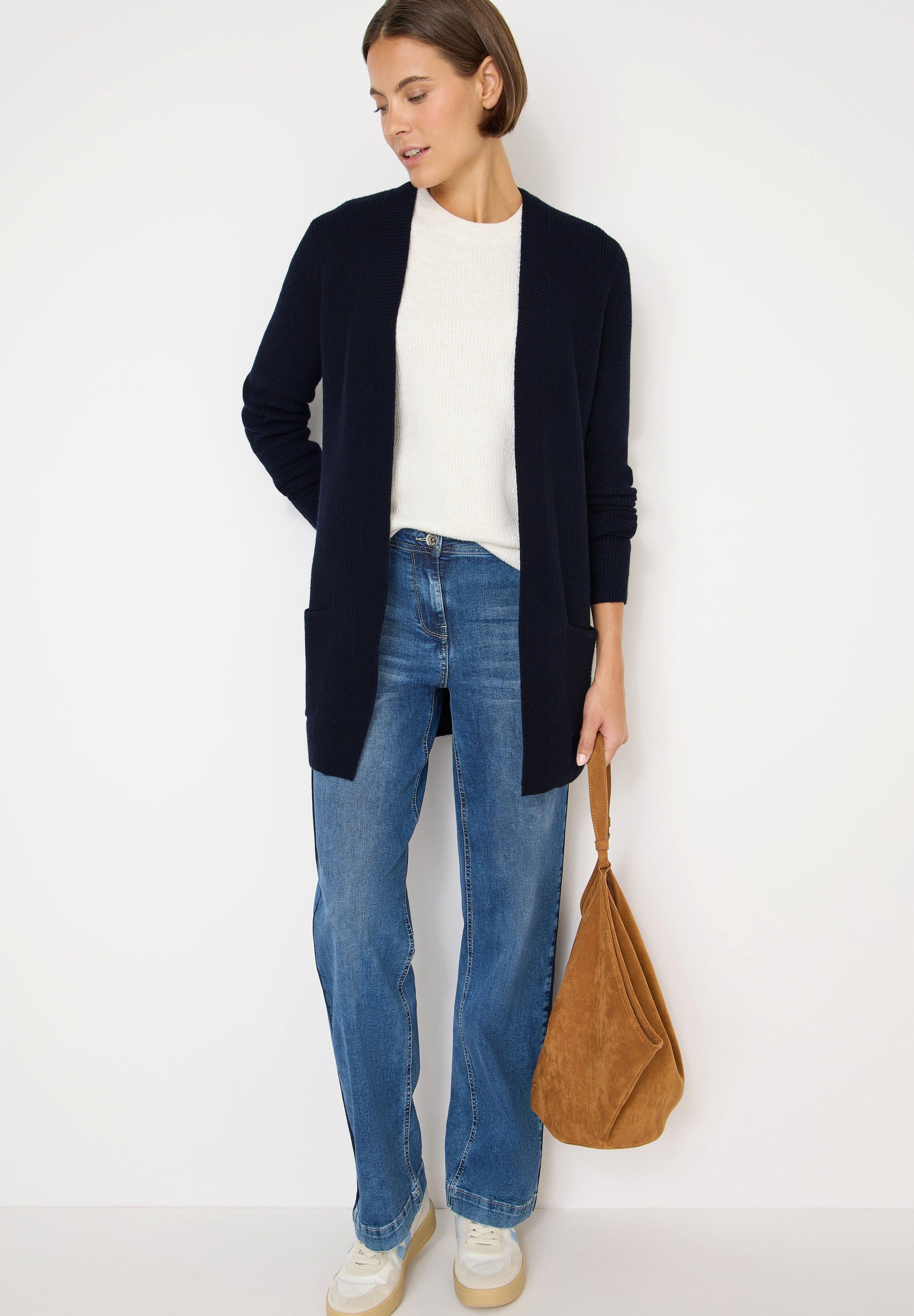 CECIL Cardigan Offener Struktur-Cardigan (1-tlg) günstig online kaufen