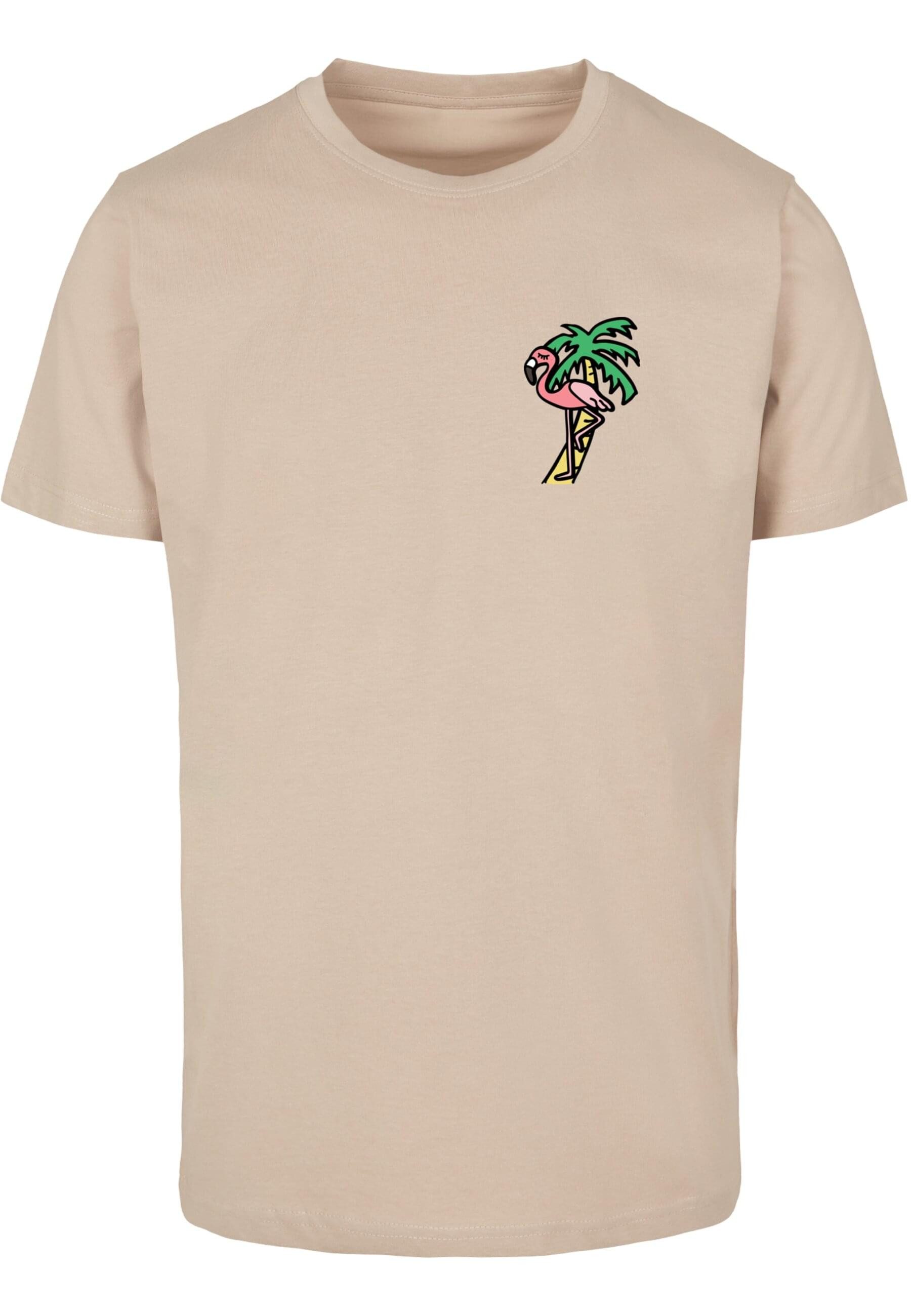 MisterTee Kurzarmshirt MisterTee Herren Flamingo T-Shirt günstig online kaufen