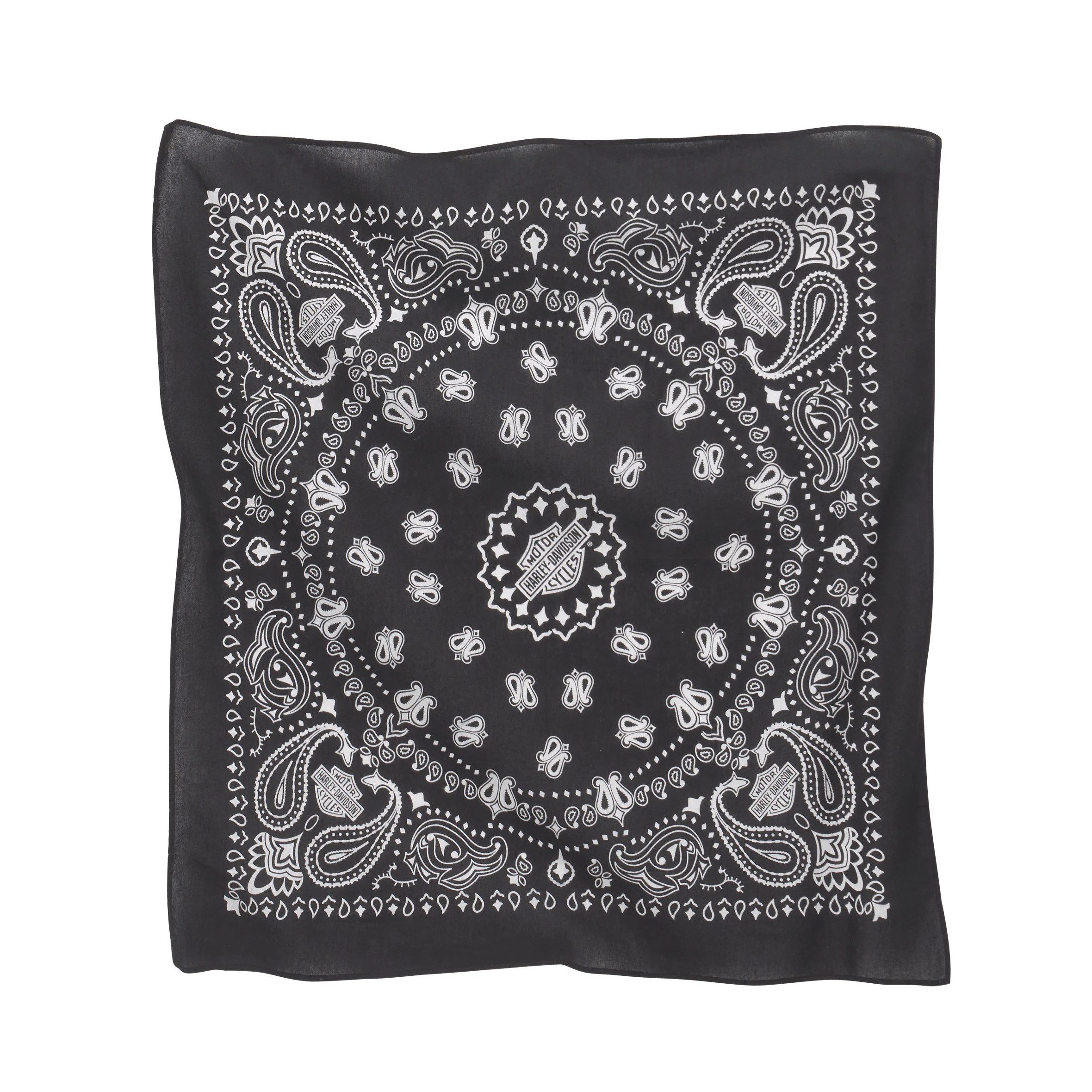 HARLEY-DAVIDSON Bandana American Heritage Biker Motorrad Halstuch Multifunktionstuch Kopftuch, One Size