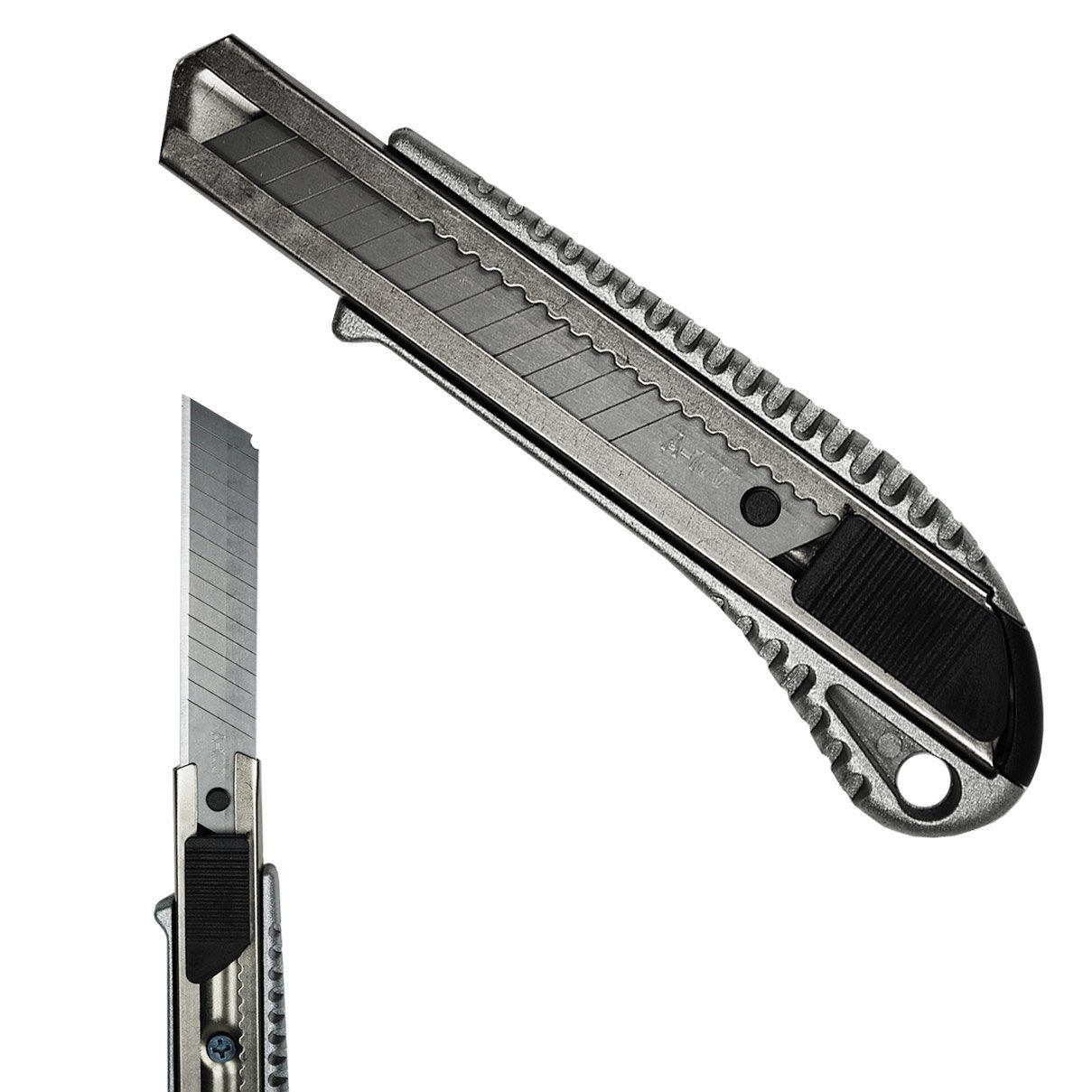 HELO24 Cuttermesser Teppichmesser Paketmesser 5 (5-tlg) Stück