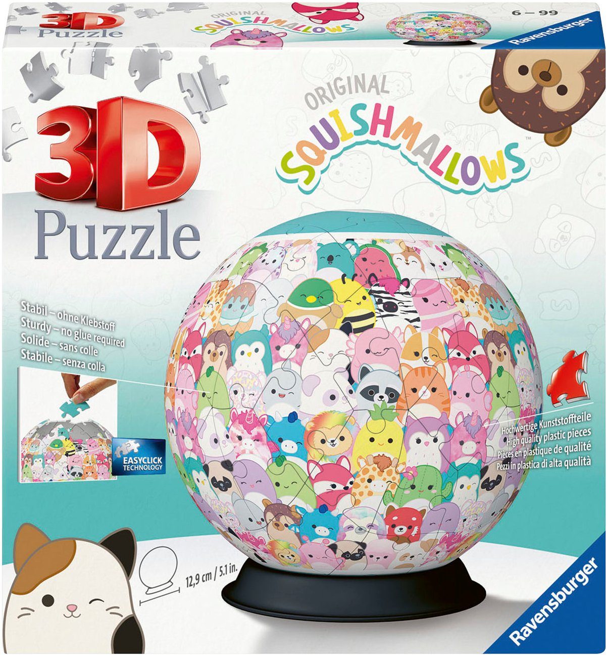 Ravensburger Puzzle Puzzle-Ball Squishmallows, 72 Puzzleteile, günstig online kaufen