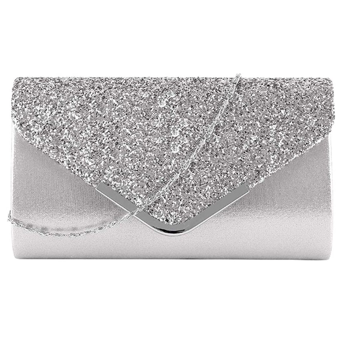 Rnemitery Clutch Damen Umschlag Clutch Glänzend Abendtasche Elegante Unterarmtasche (1-tlg)