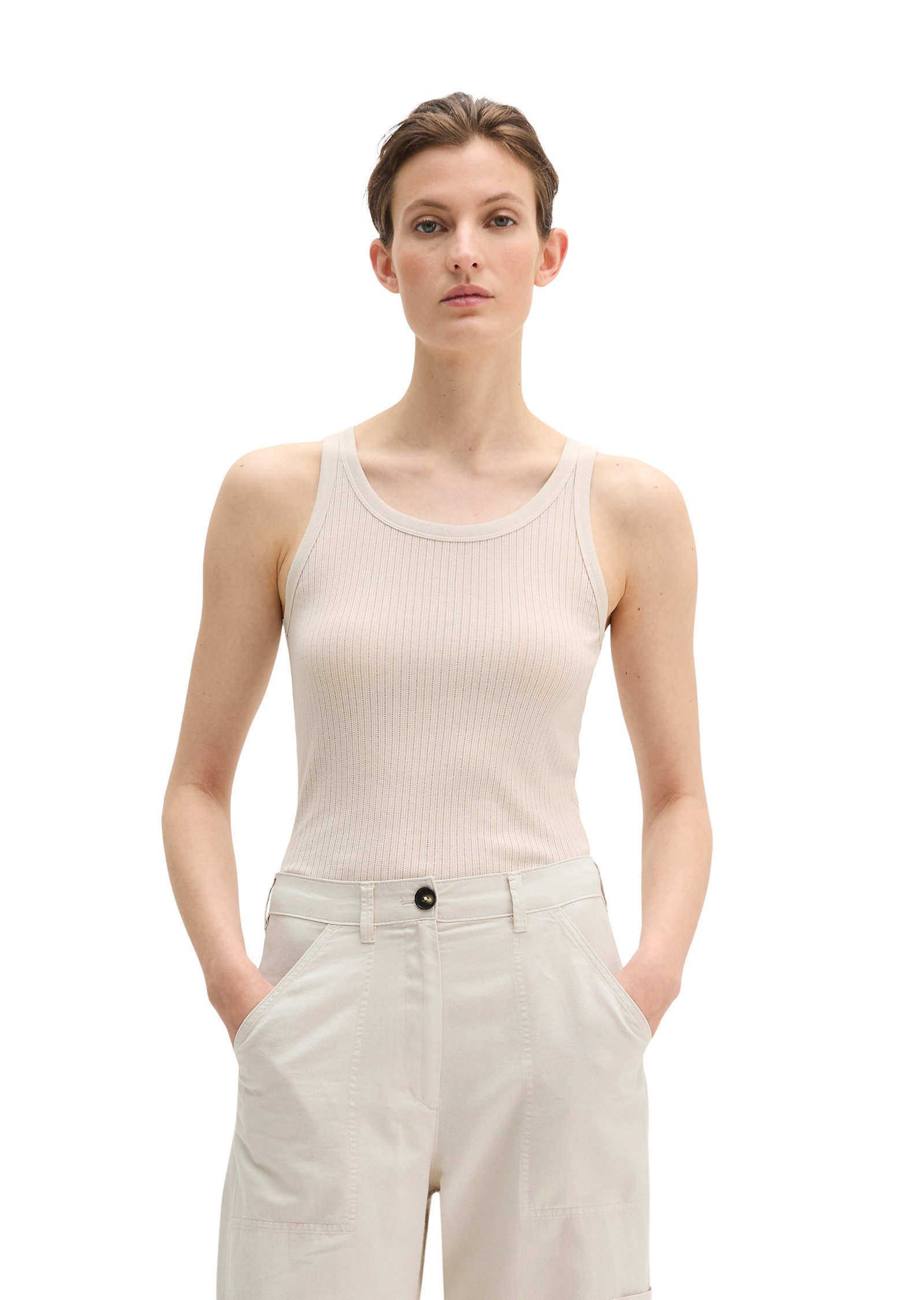 Marc O'Polo T-Shirt aus Bio-Baumwoll-Modal-Jersey günstig online kaufen