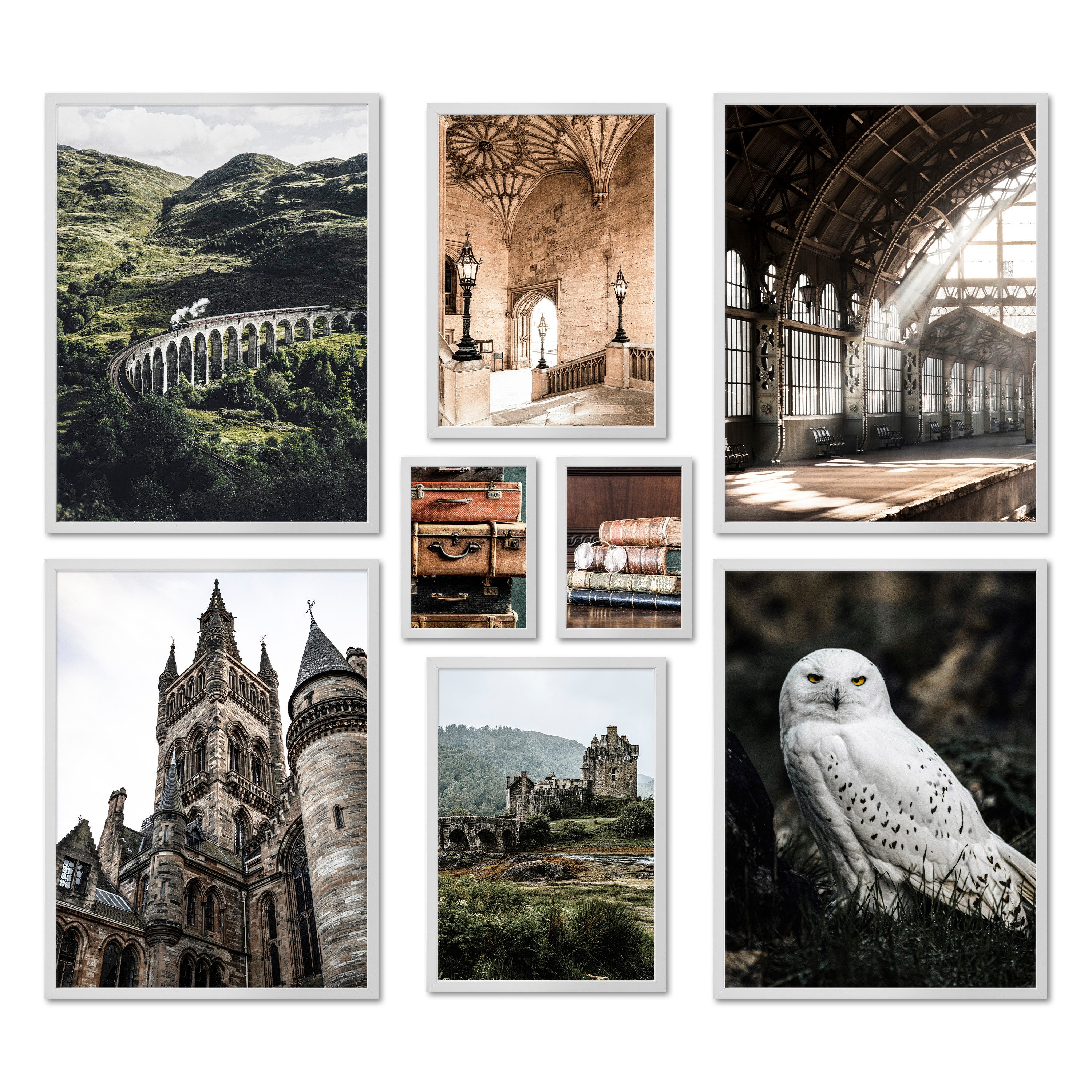 ARTFAVES Bilder-Collage Poster Set - POTTERHEAD günstig online kaufen