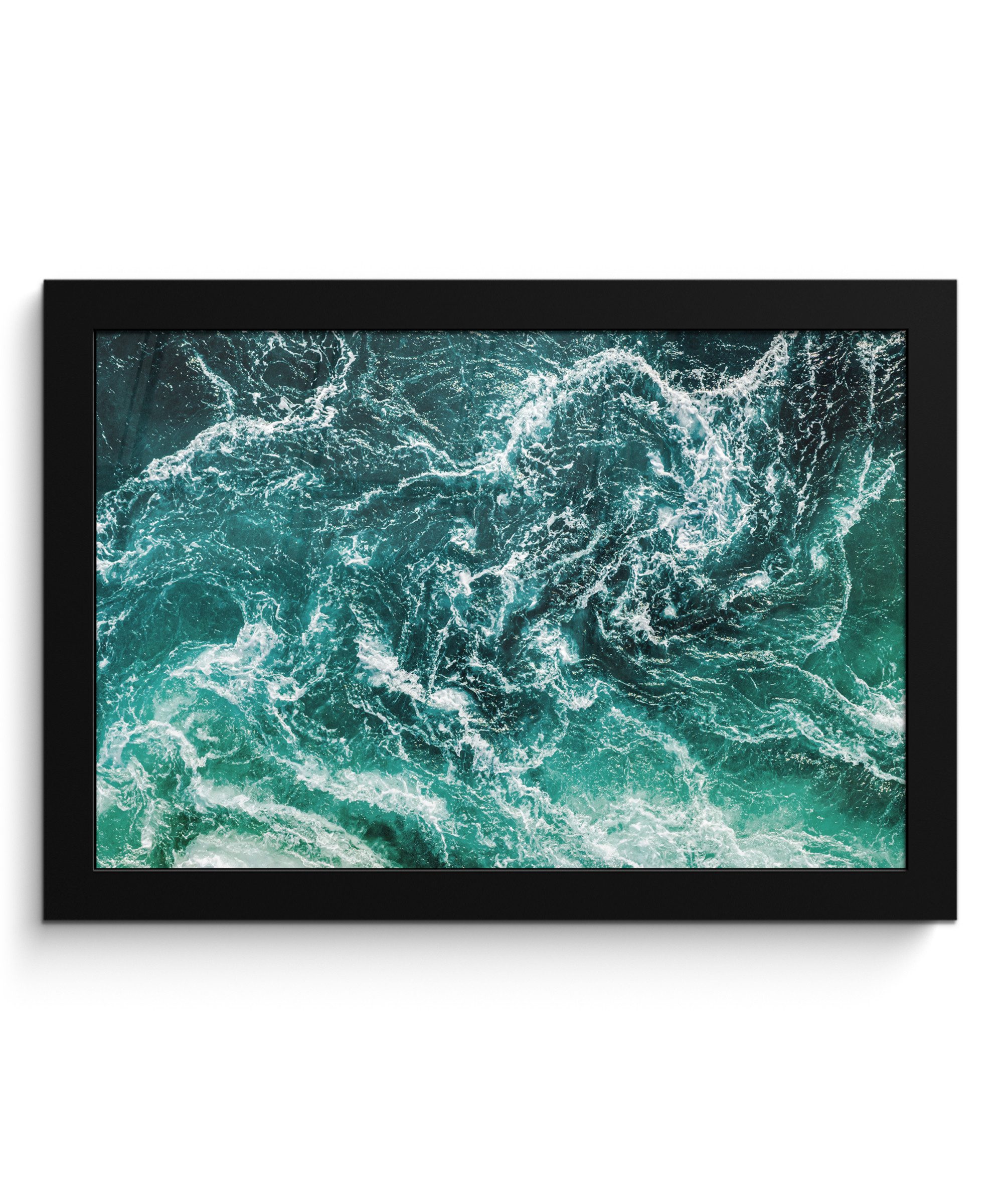 MuchoWow Poster Ozean - Wasser - Meer - Luxus - Grün - Türkis, (1 St), Wand günstig online kaufen