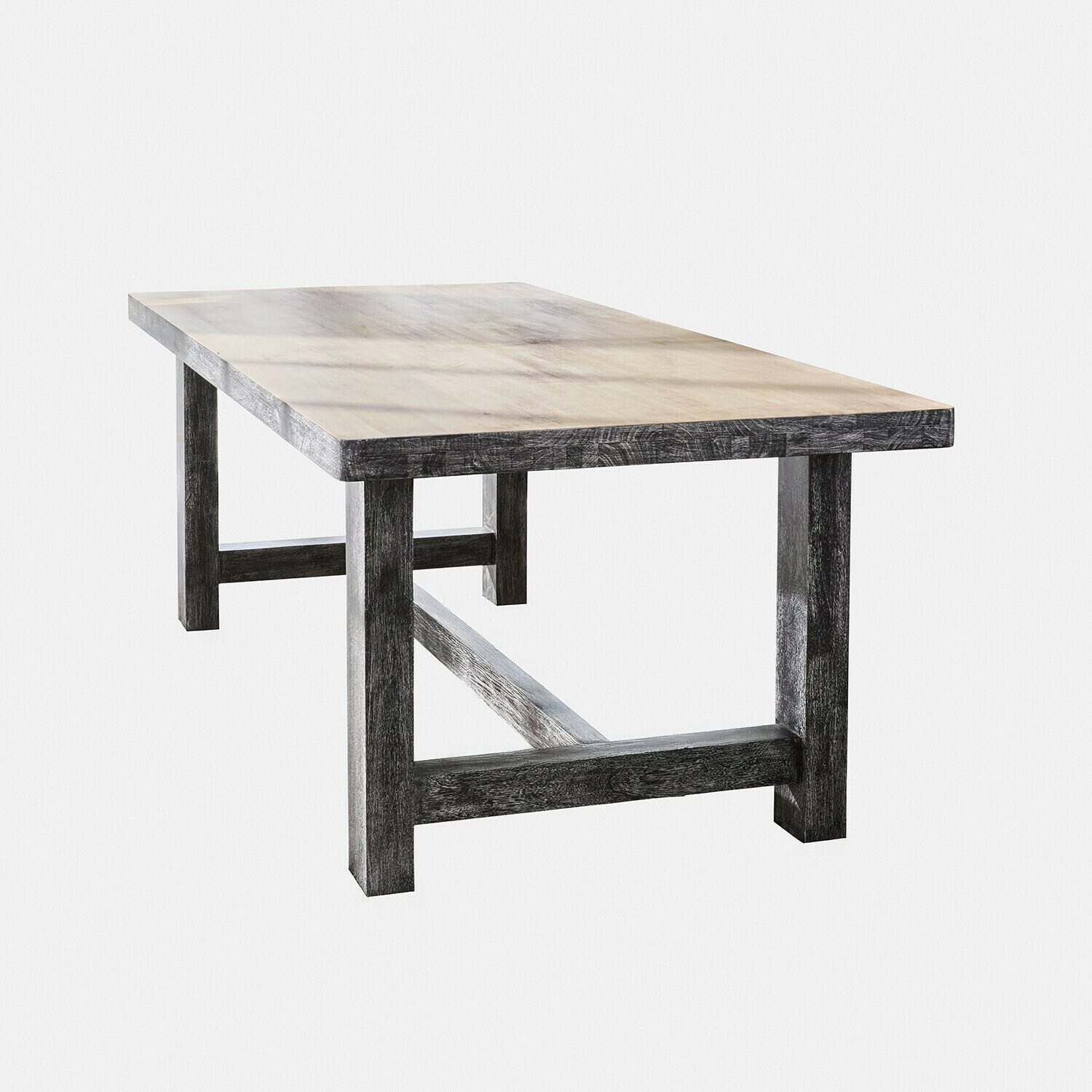 Mirabeau Esstisch Tisch Oaklynne braun/schwarz