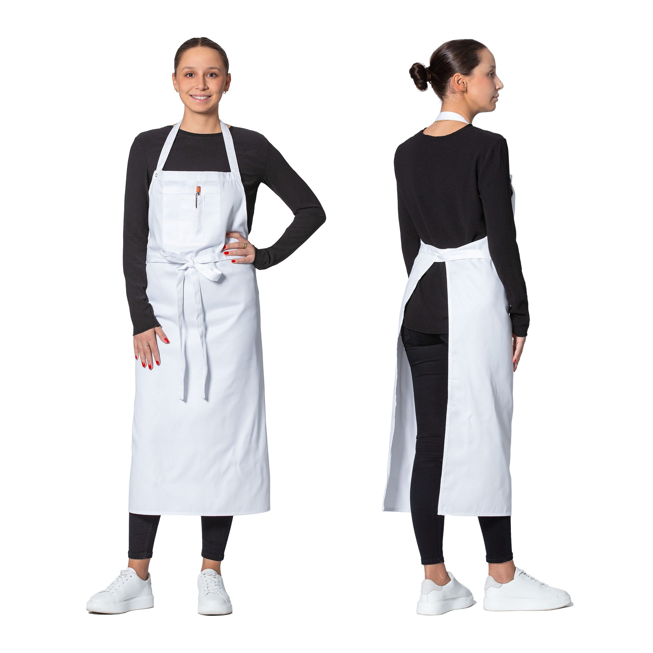 ZOLLNER Kochschürze, 80 x 100 cm, 65% Polyester, 35% Viskose günstig online kaufen